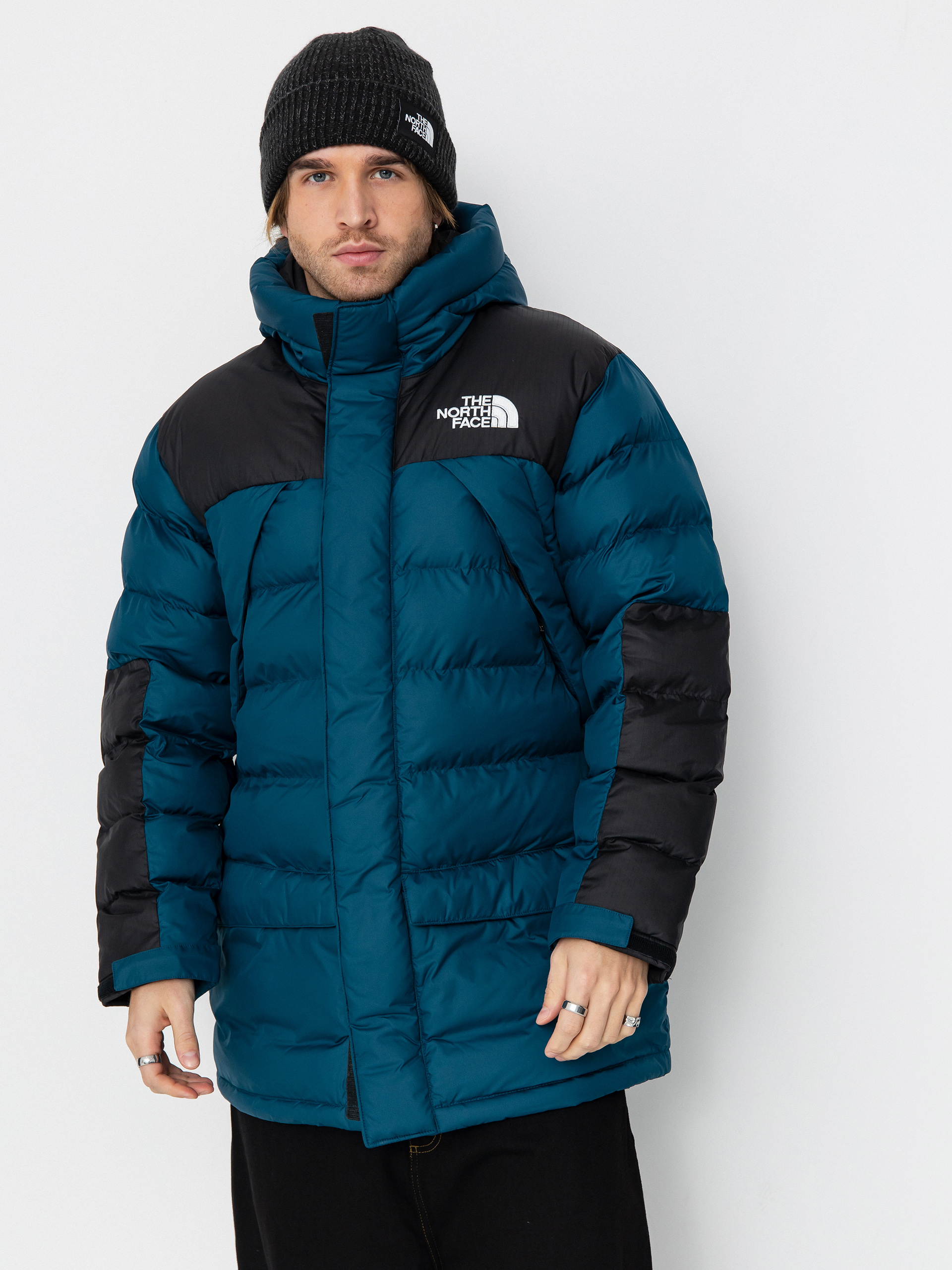 Geacă The North Face Limbara Insulated Parka - albastru (midnight