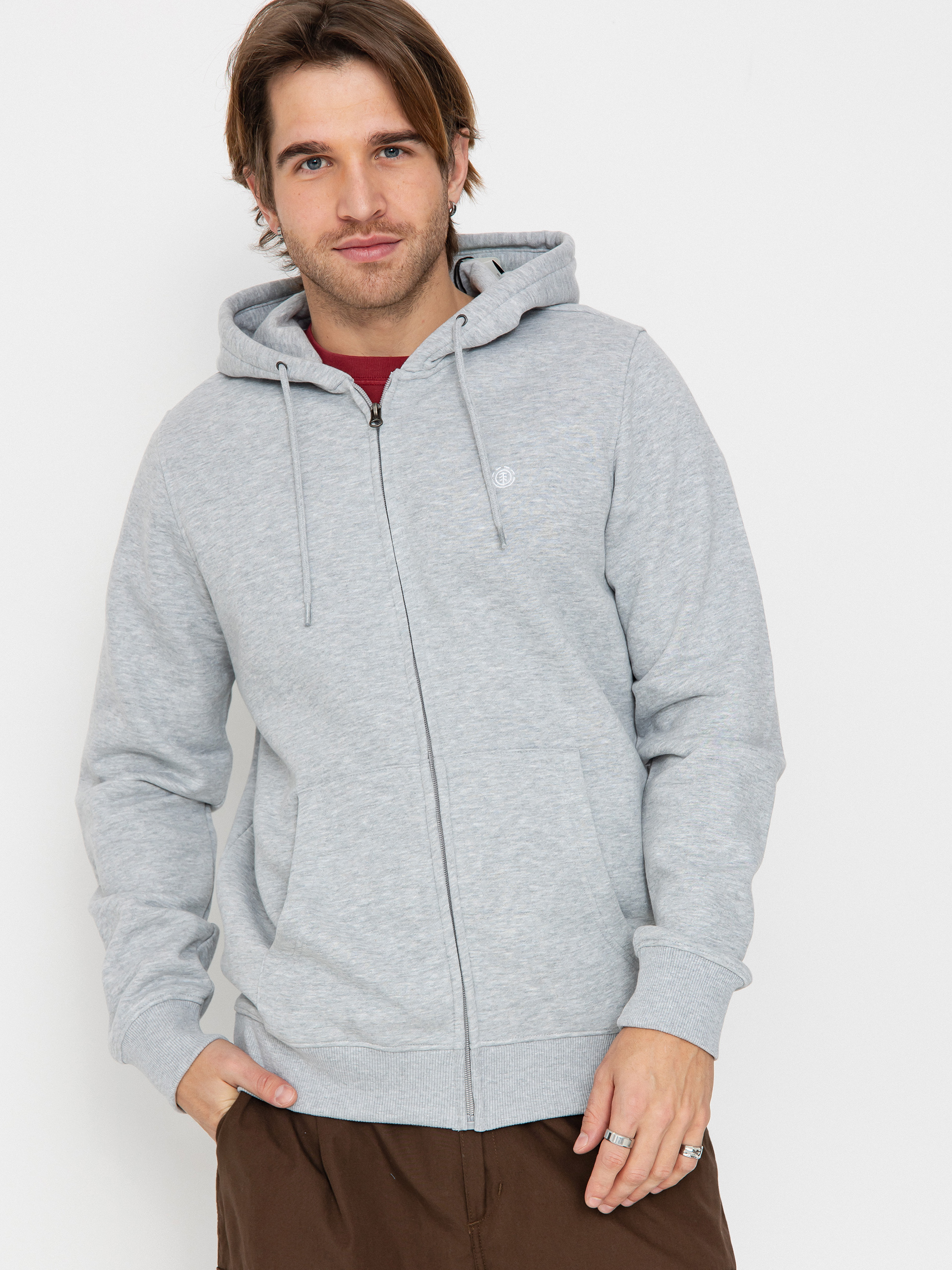 Hanorac cu glugă Element Cornell Classic ZHD (mid grey heather)