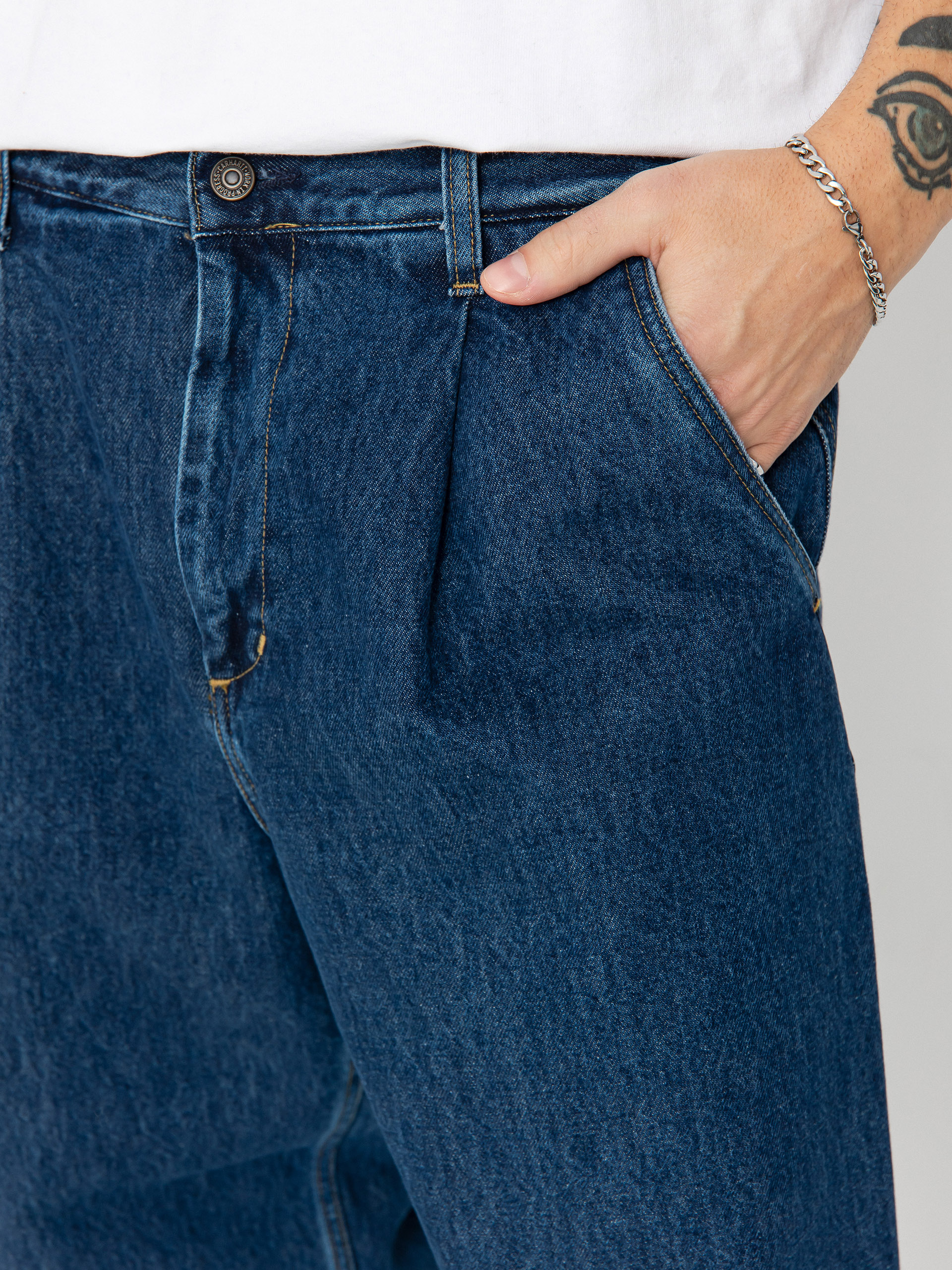 Pantaloni Carhartt WIP Jace (blue)
