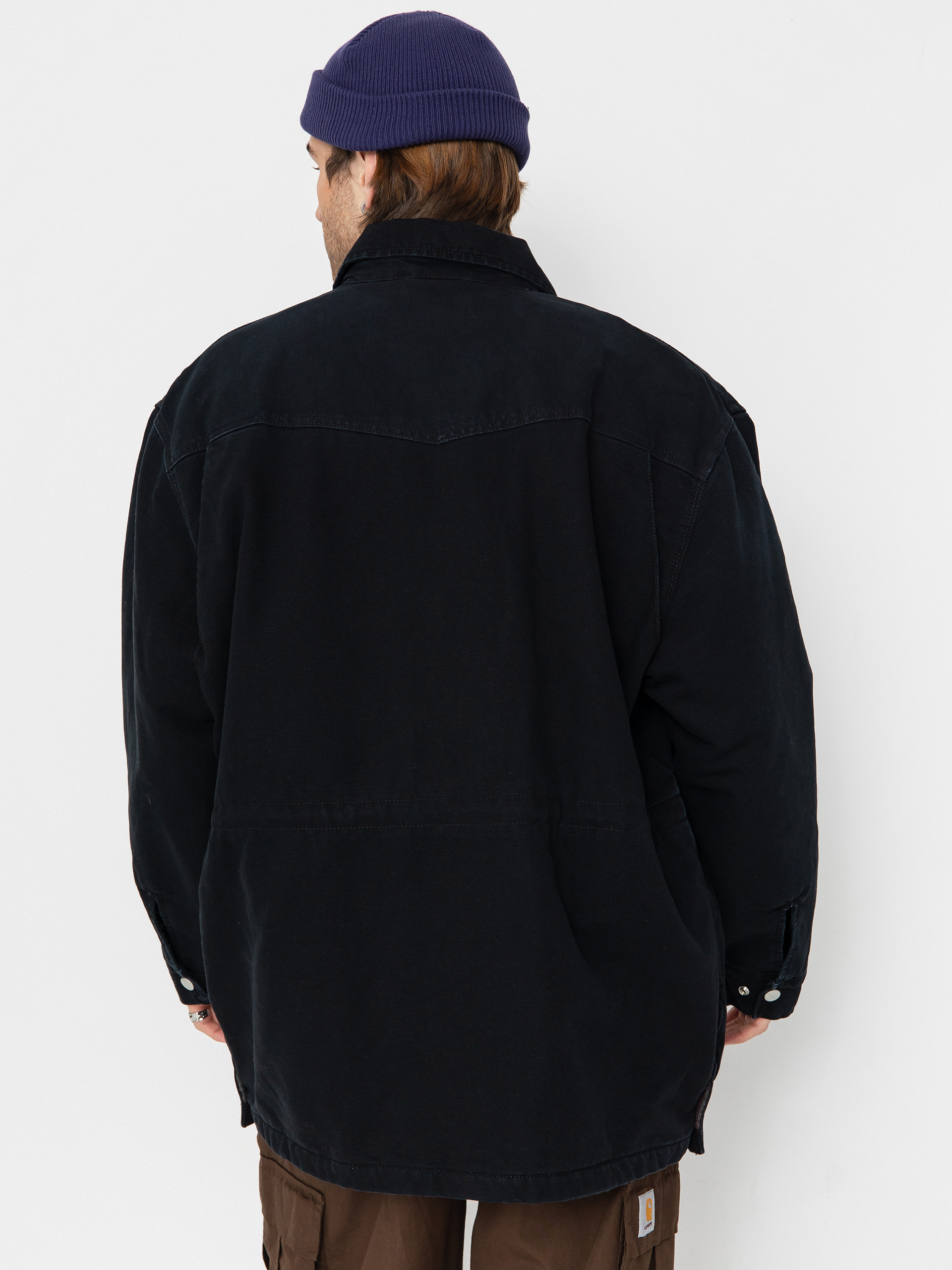 Geacă Carhartt WIP OG Santa Fe Coat (black/black)