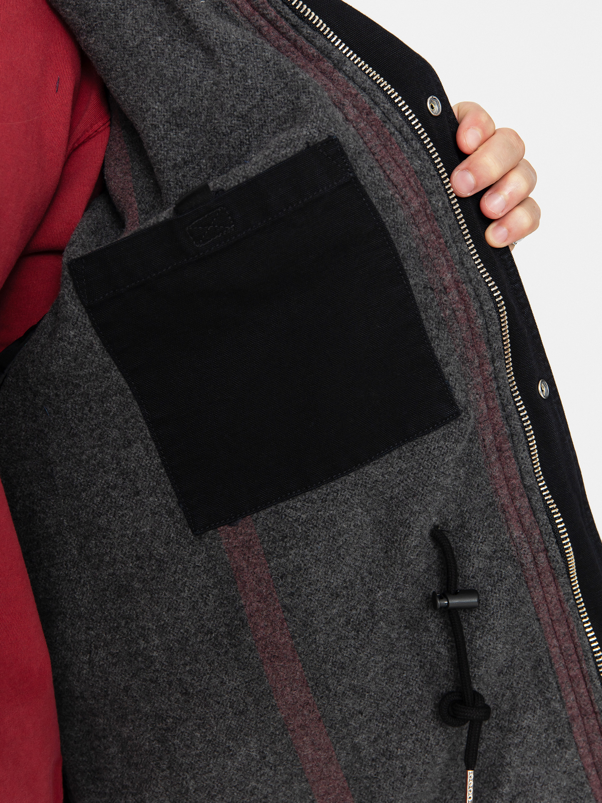 Geacă Carhartt WIP OG Santa Fe Coat (black/black)