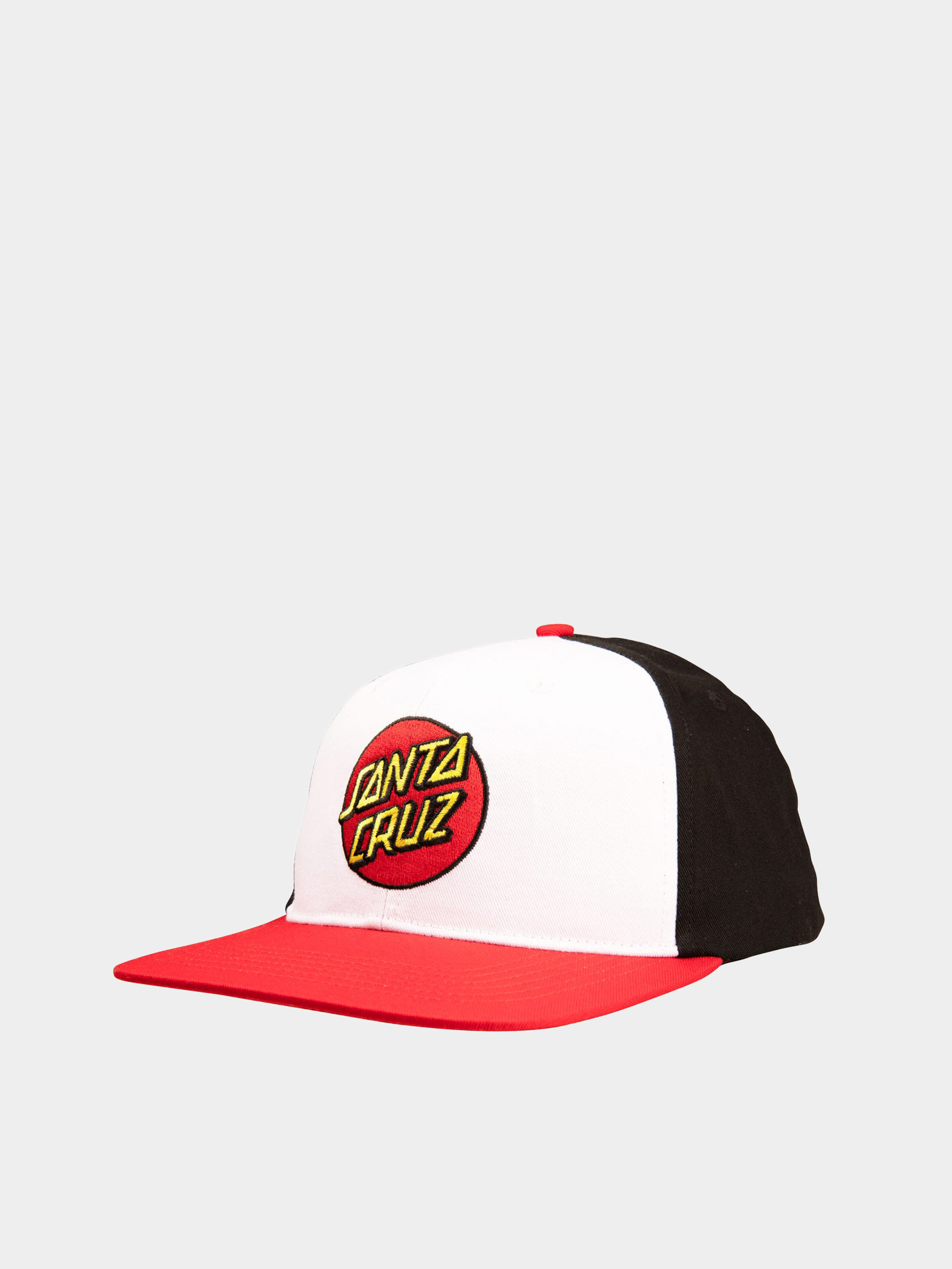 Șapcă Santa Cruz Classic Dot Snapback (white/black/red)