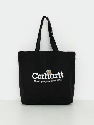 Geantă Carhartt WIP Canvas Graphic Tote (label script print black)