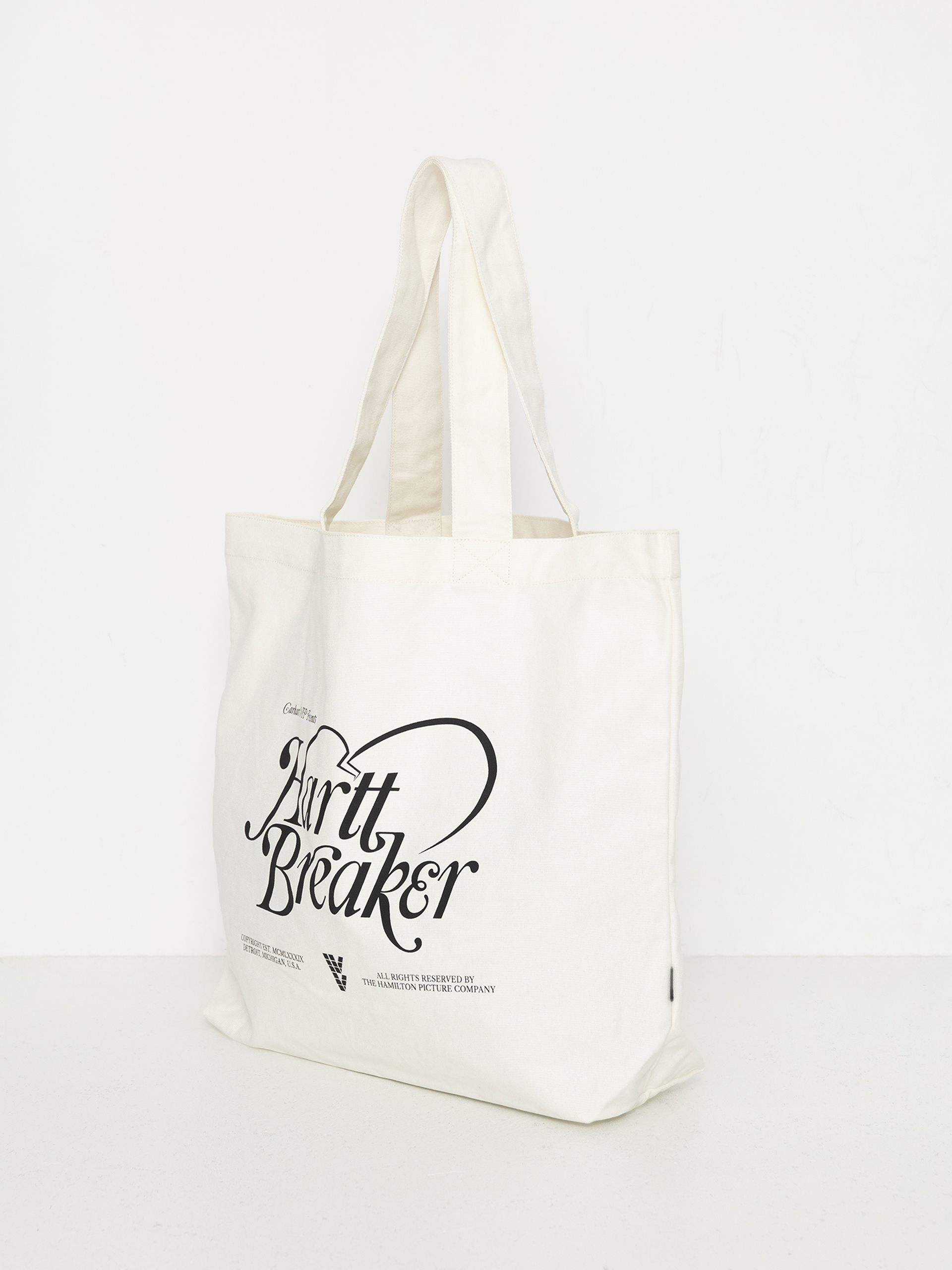 Geantă Carhartt WIP Canvas Graphic Tote (harttbreaker print  wax)