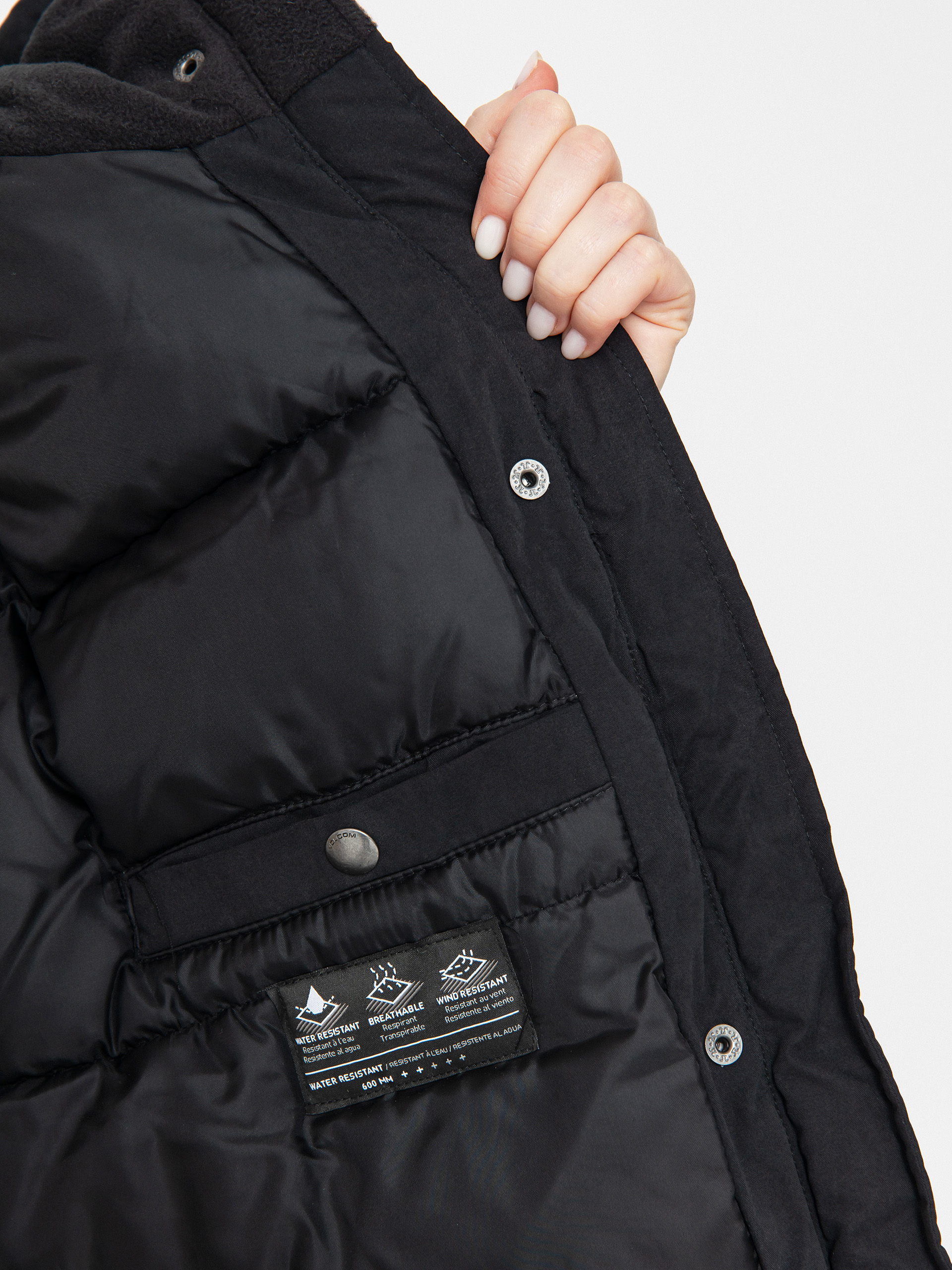 Geacă Volcom Sleepi Puff Up Parka Wmn (black)