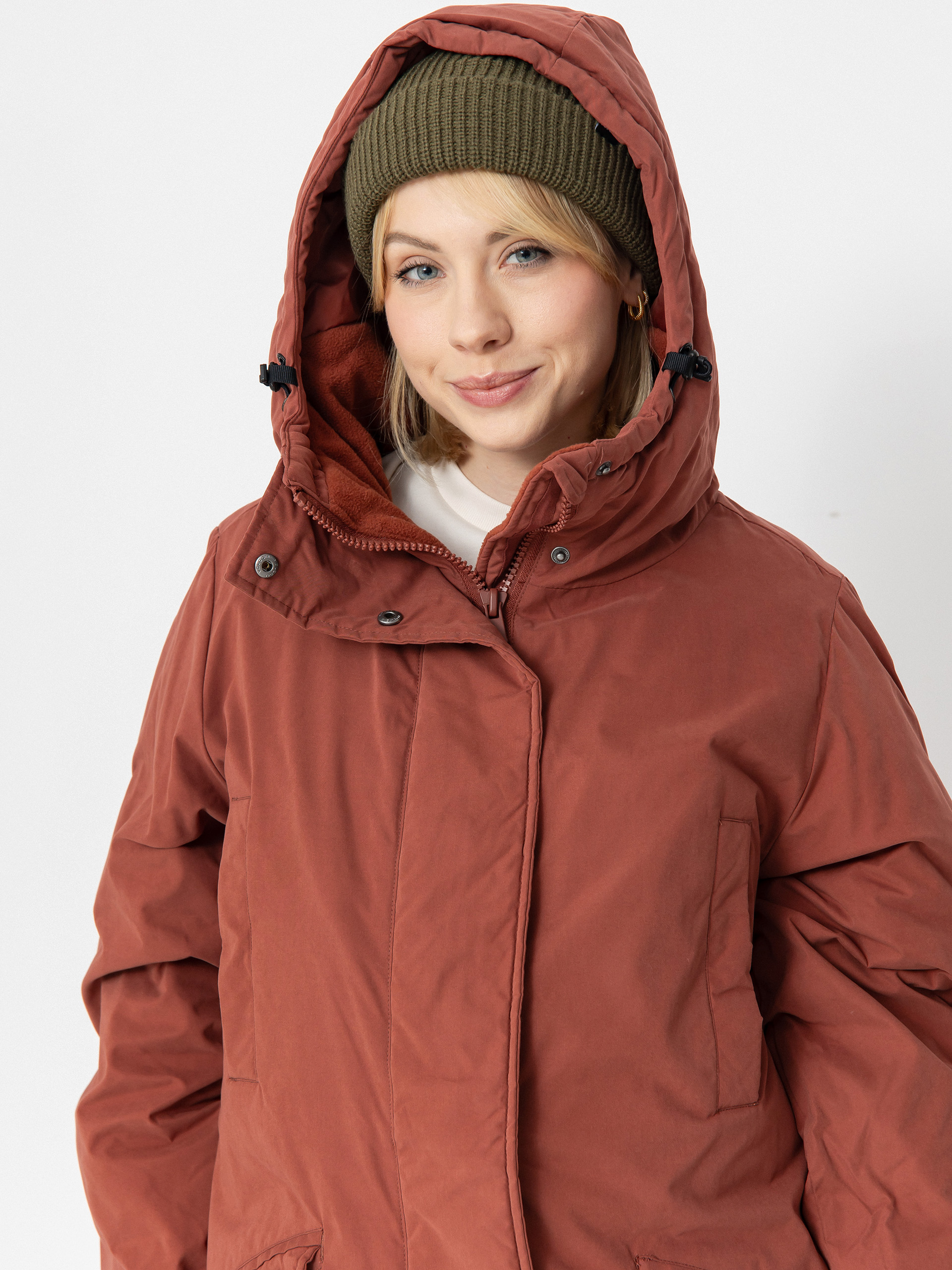 Geacă Volcom Sleepi Puff Up Parka Wmn (chestnut brown)