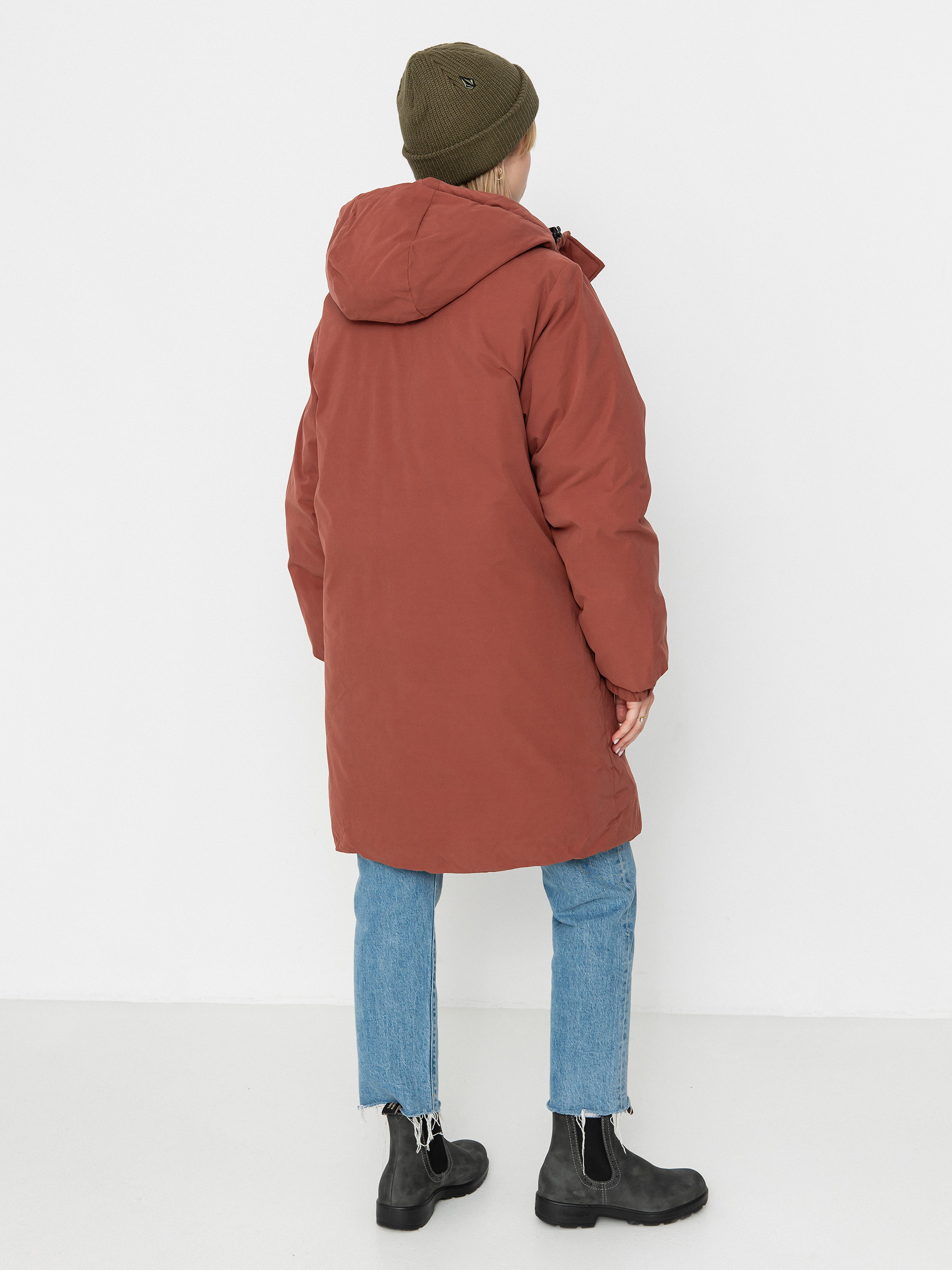 Geacă Volcom Sleepi Puff Up Parka Wmn (chestnut brown)