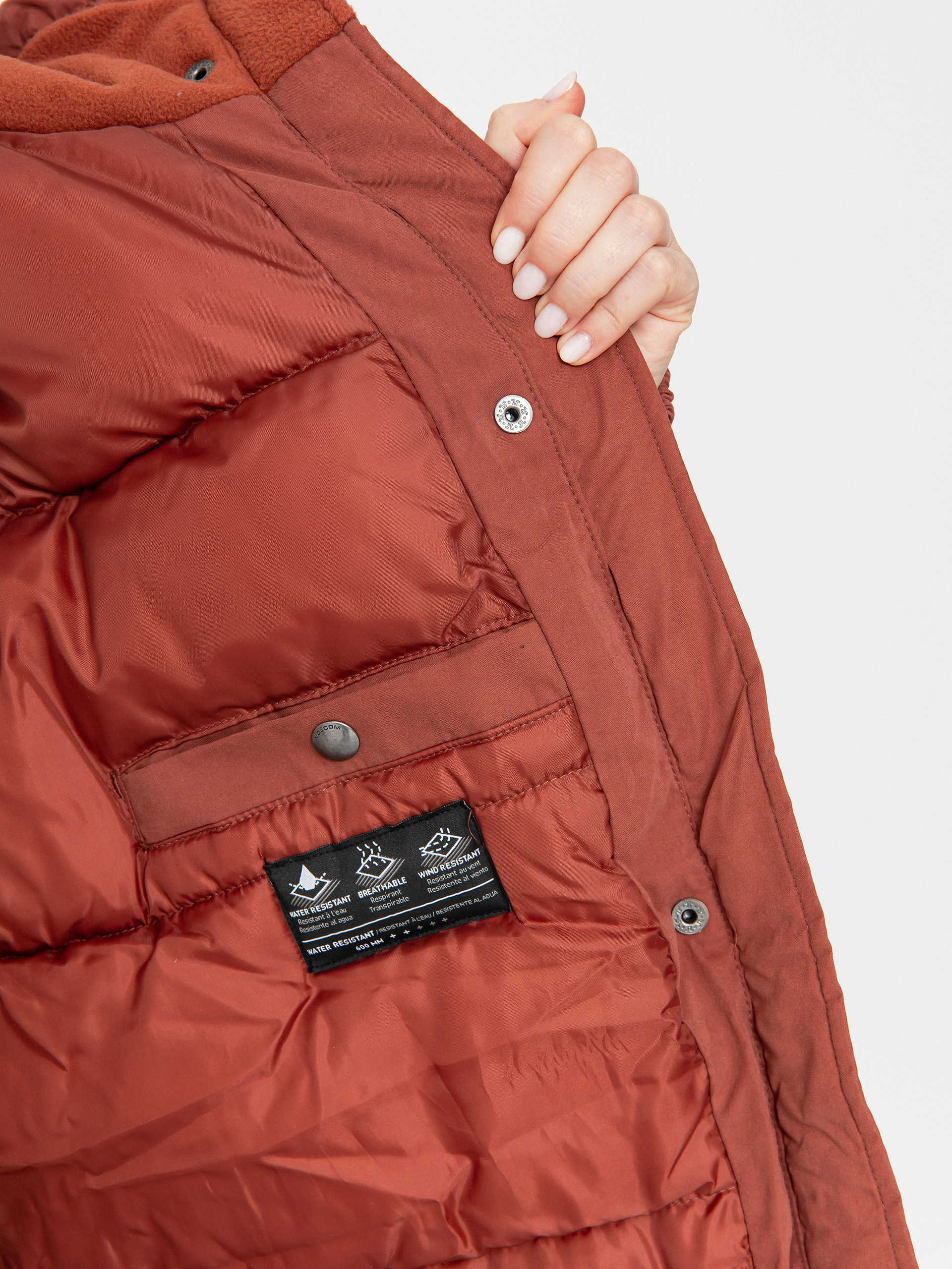 Geacă Volcom Sleepi Puff Up Parka Wmn (chestnut brown)