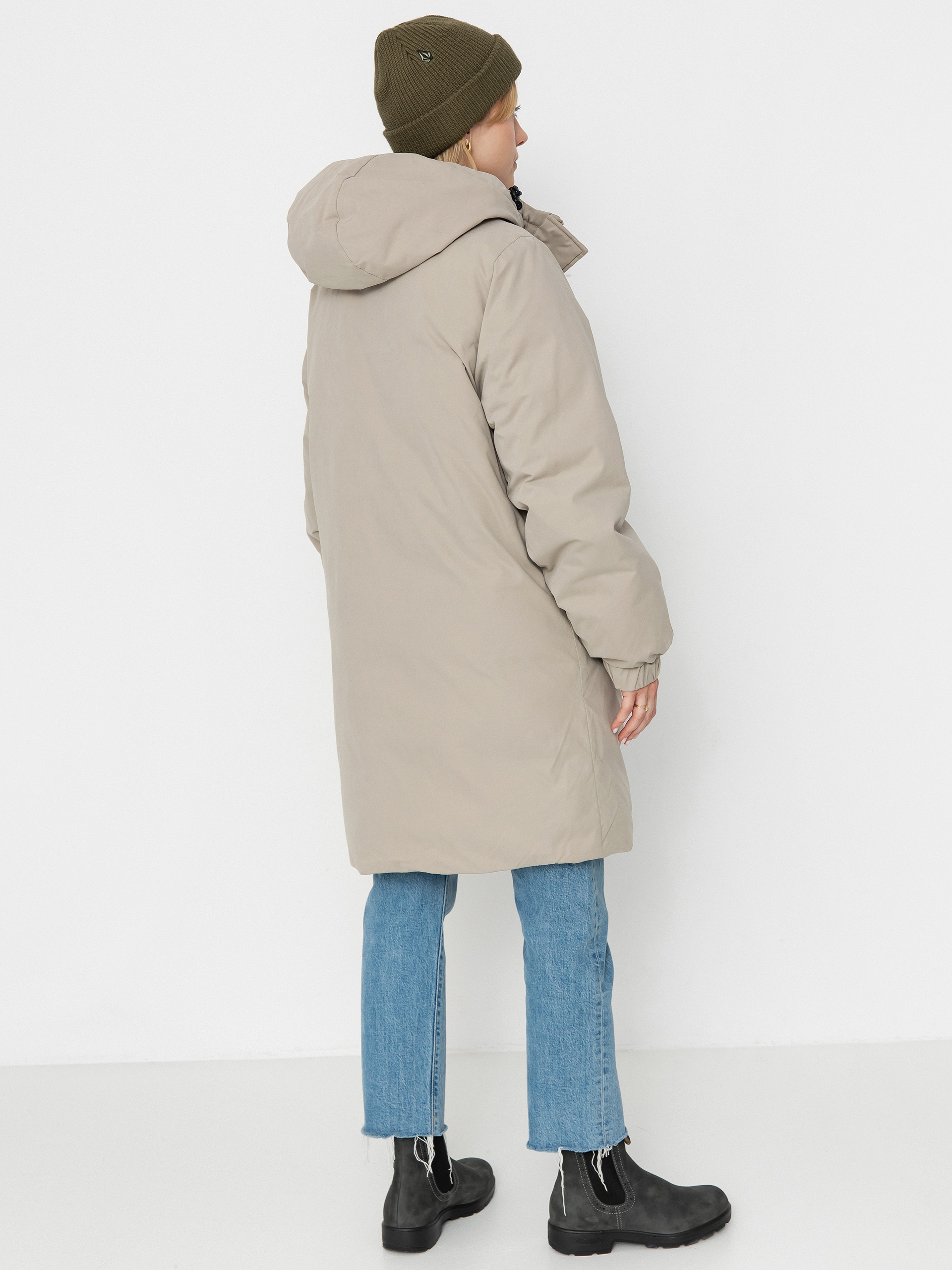 Geacă Volcom Sleepi Puff Up Parka Wmn (light khaki)