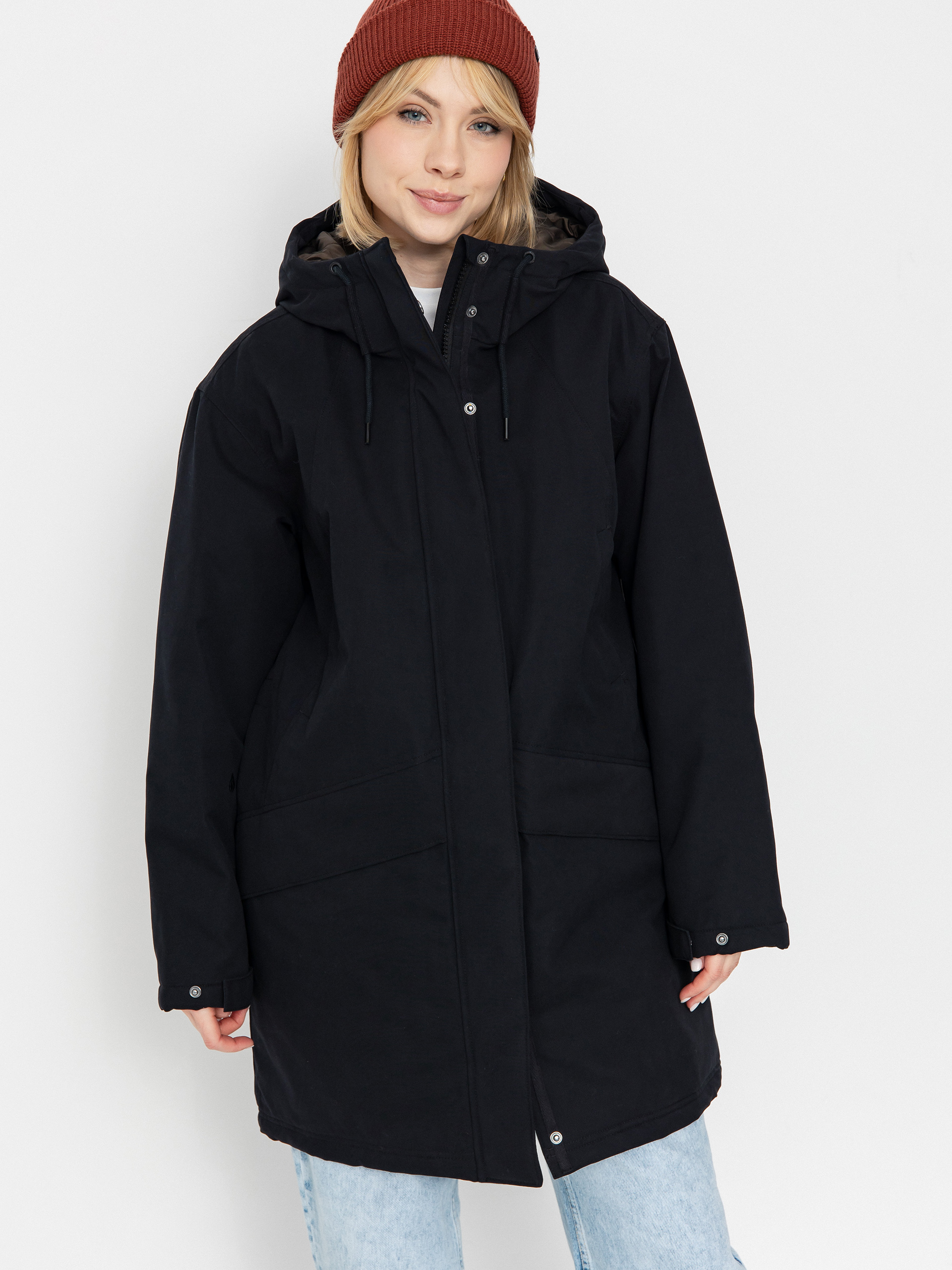 Geacu0103 Volcom Somestone 10K Parka Wmn (black)