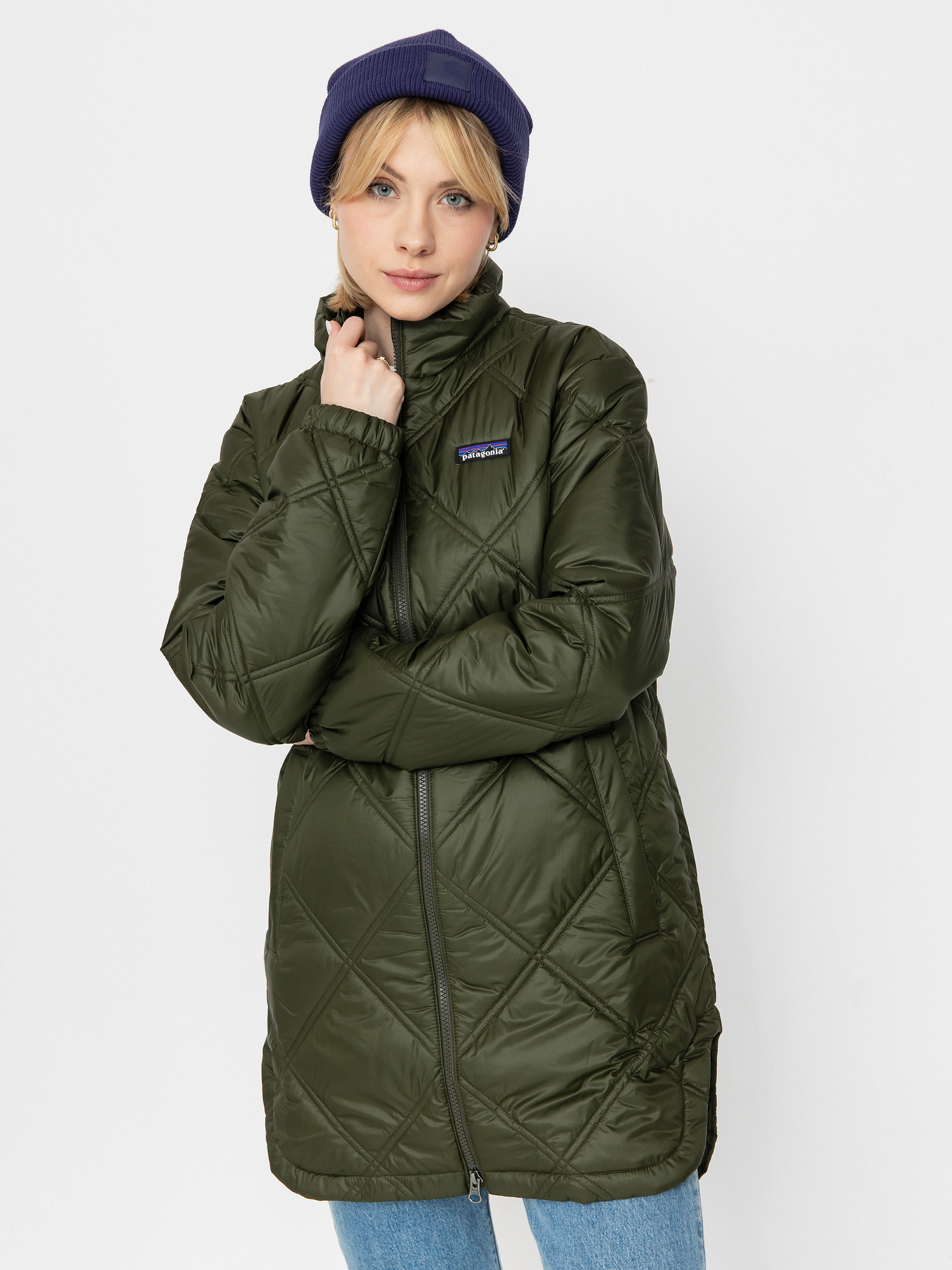Geacă Patagonia Pine Bank Insulated Parka Wmn (pine needle green)