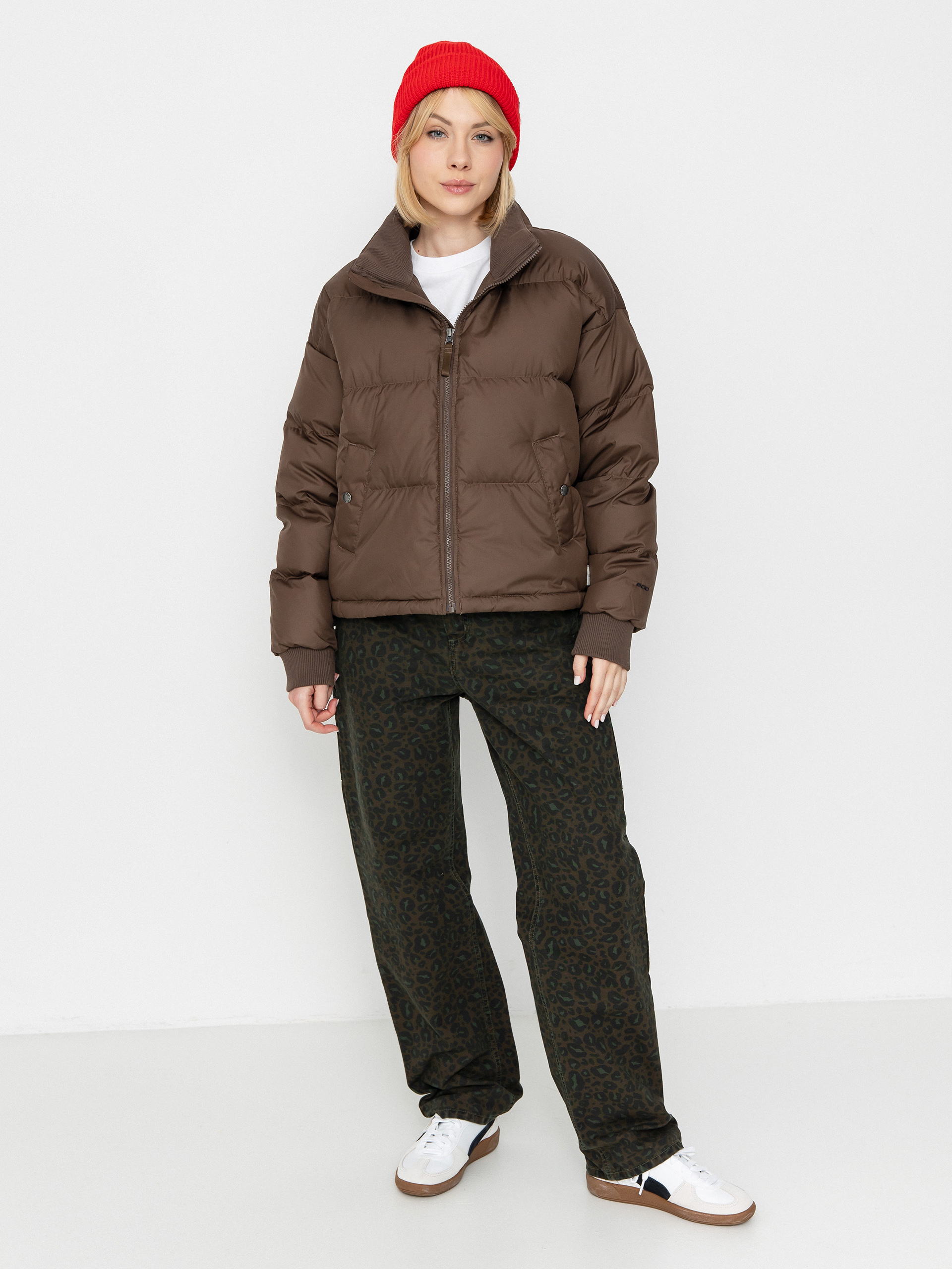 Geacă The North Face Down Paralta Puffer Wmn (smokey brown)