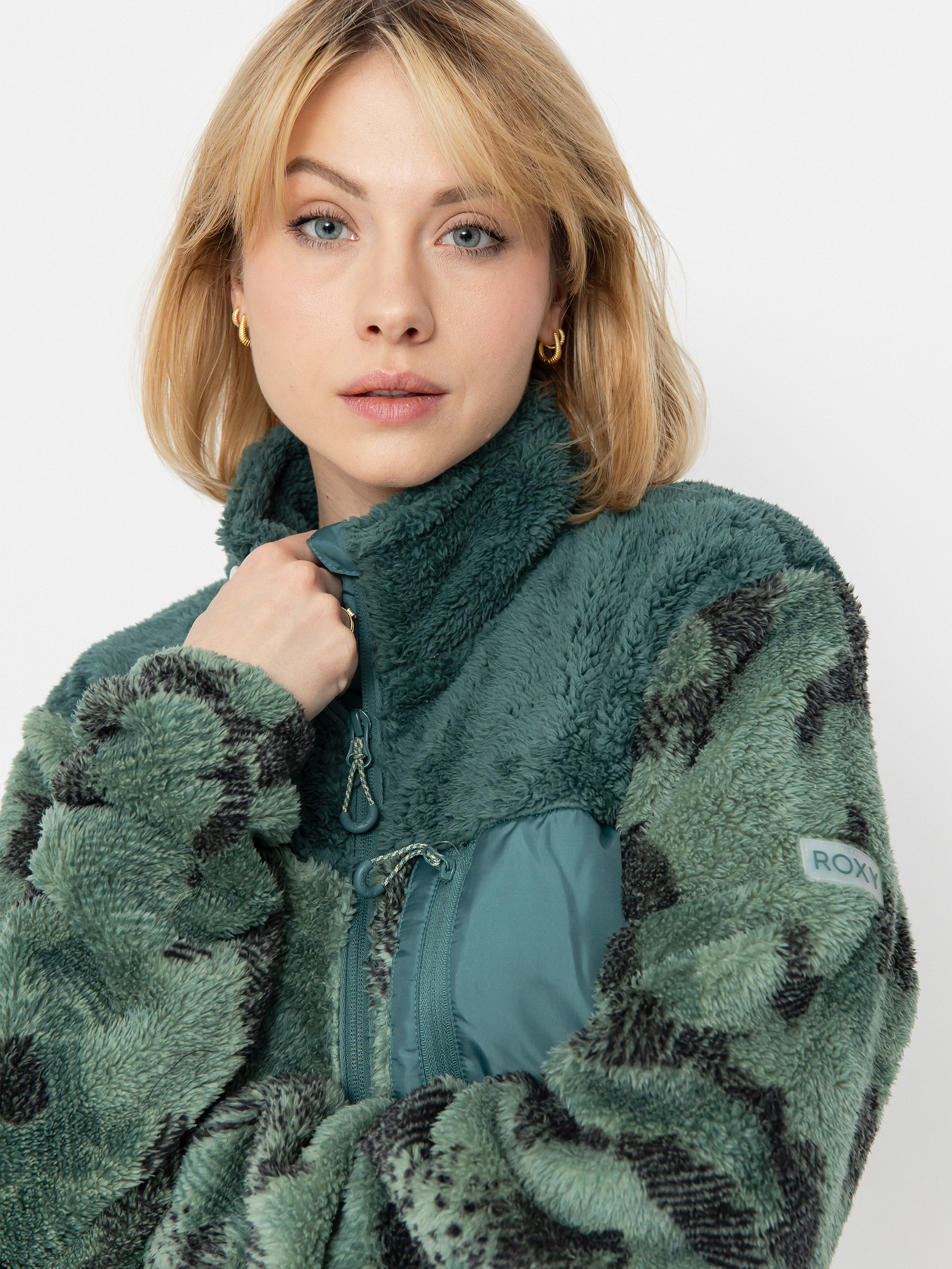 Pentru femei Hanorac din fleece Roxy Alabam Printed (sketch book)