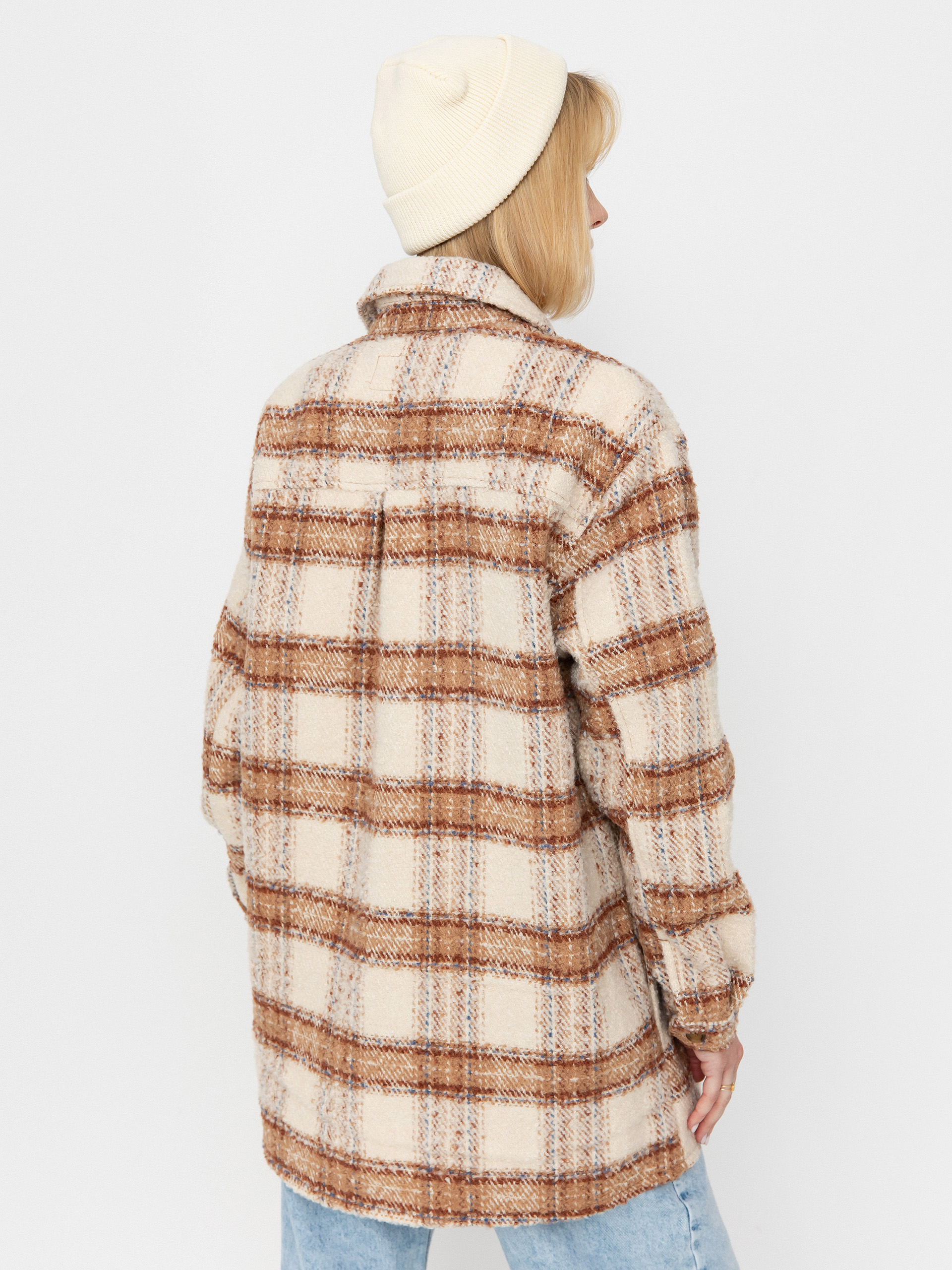 Cămașă Roxy Check The Swel III Wmn (parchement paradise)