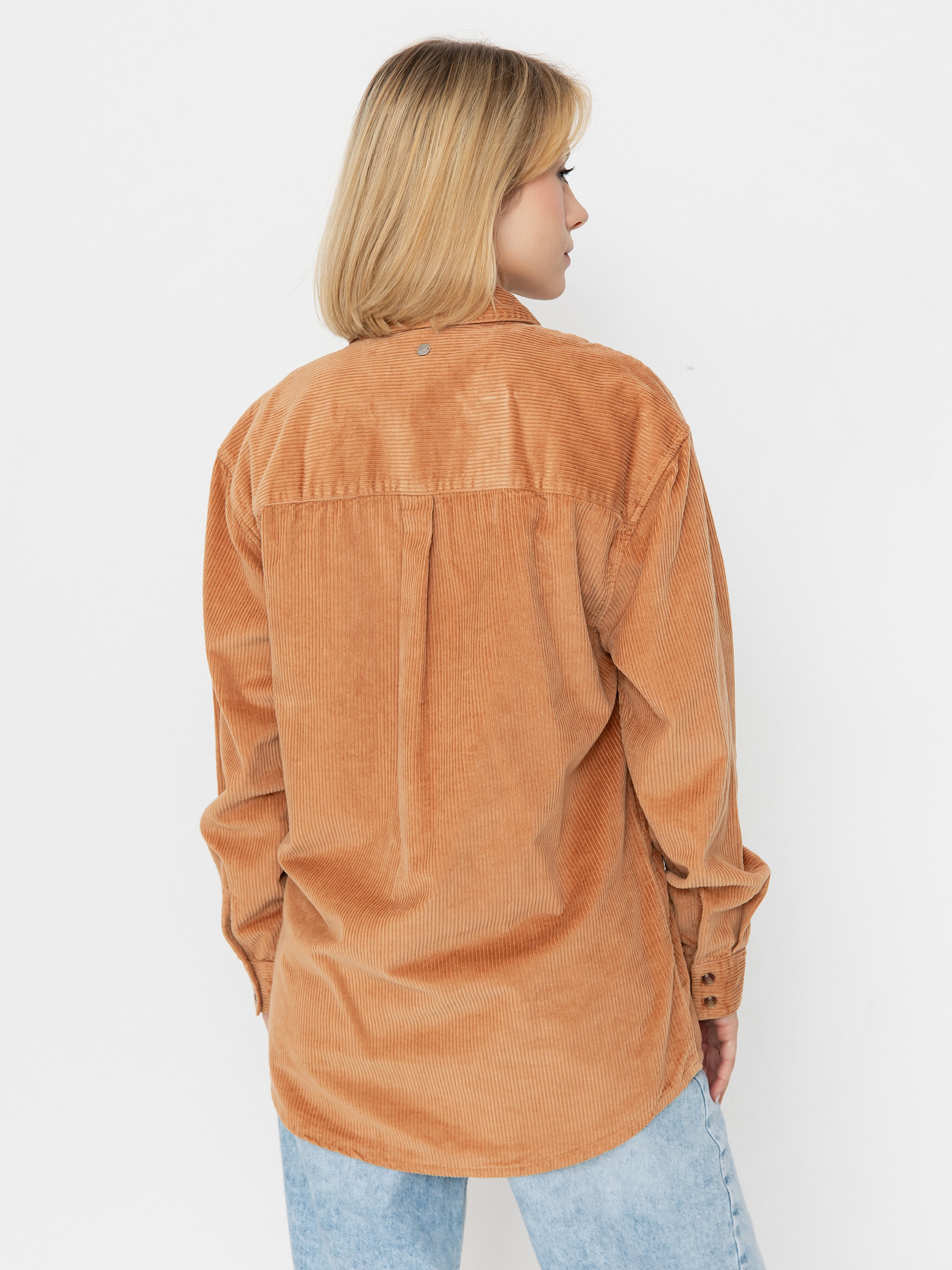 Cămașă Roxy Let It Go Cord Wmn (camel)