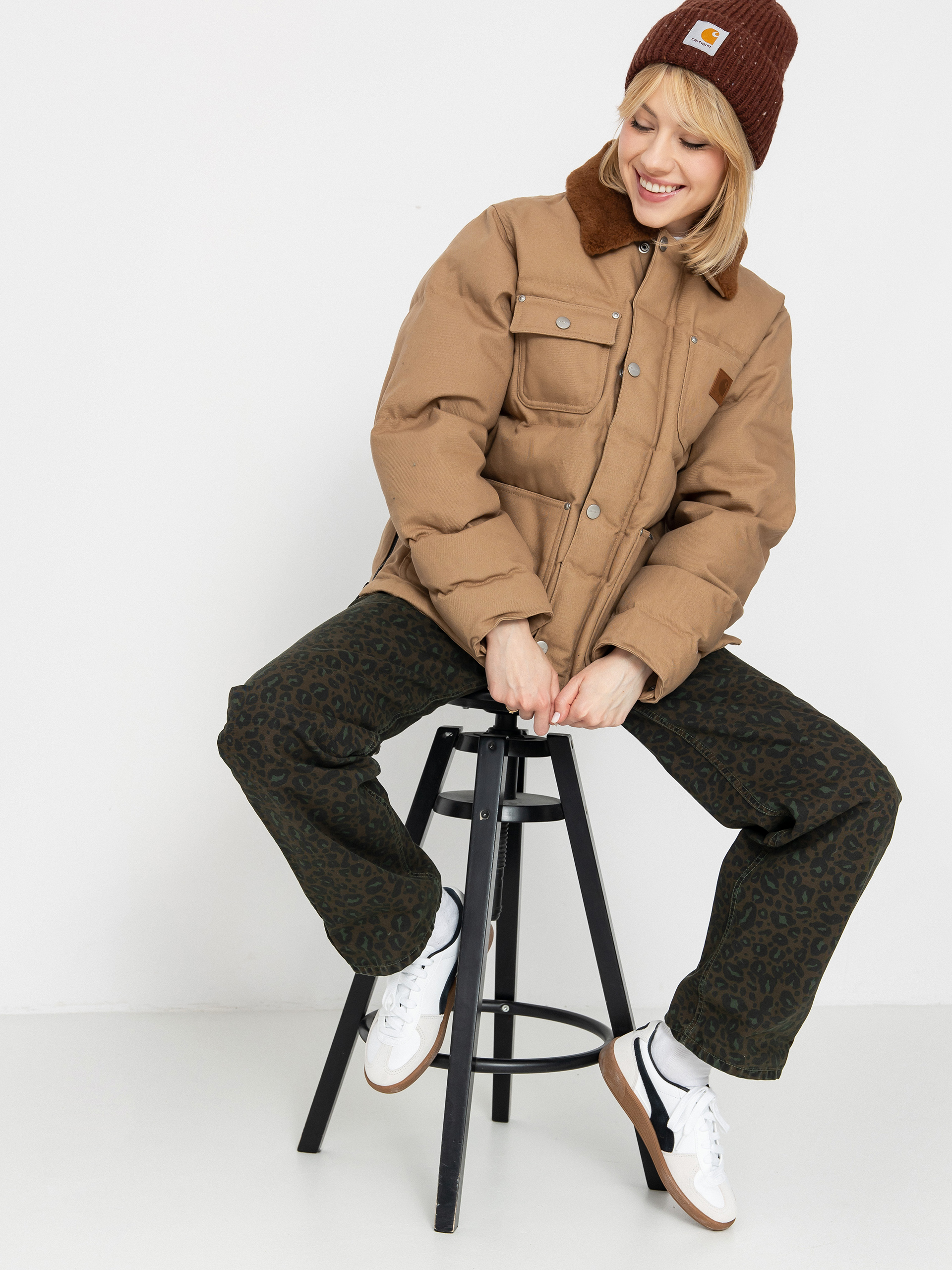 Geacă Carhartt WIP Rayley Wmn (peanut)