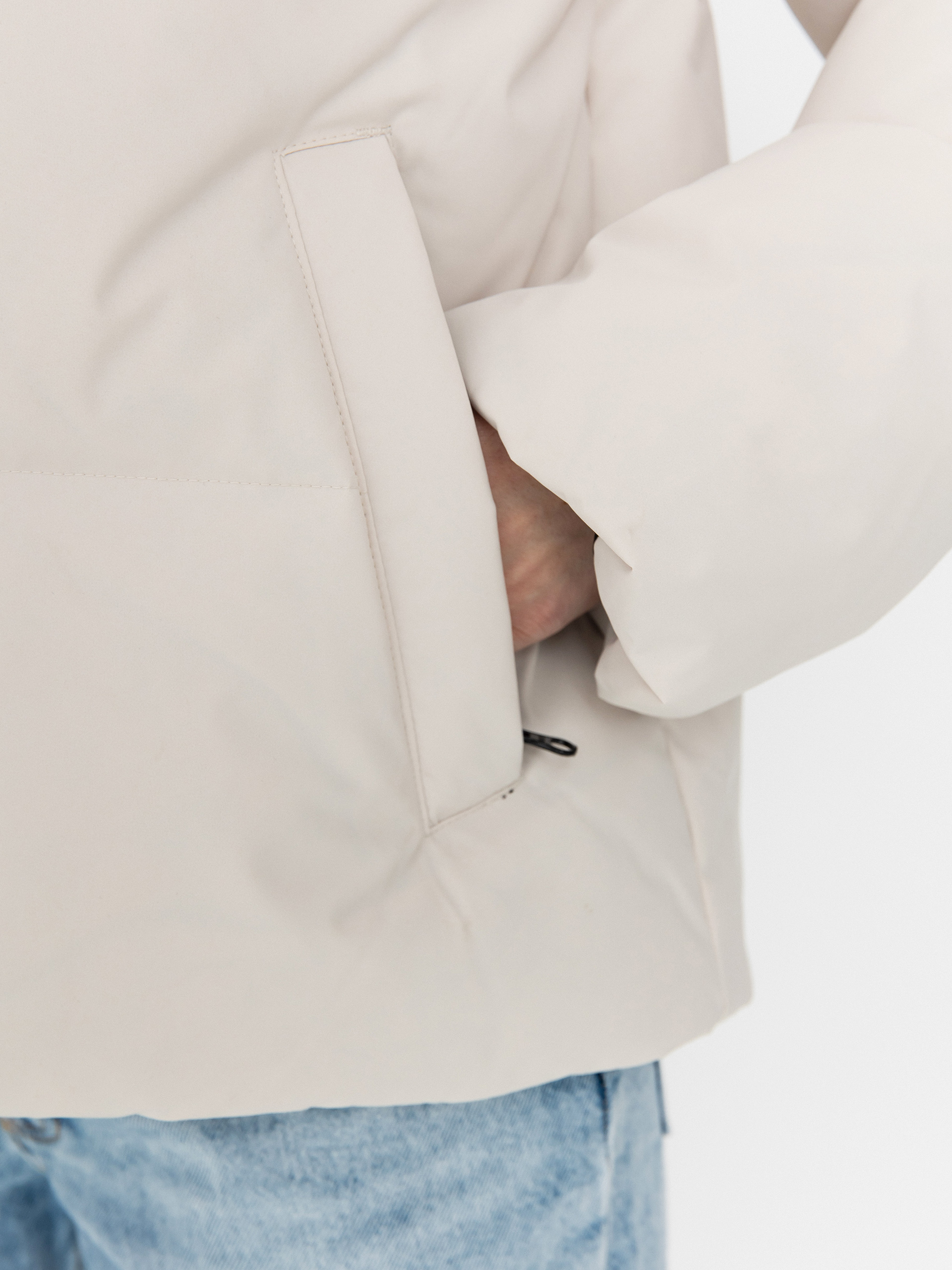 Geacă Carhartt WIP Yanie Wmn (moonbeam/black)