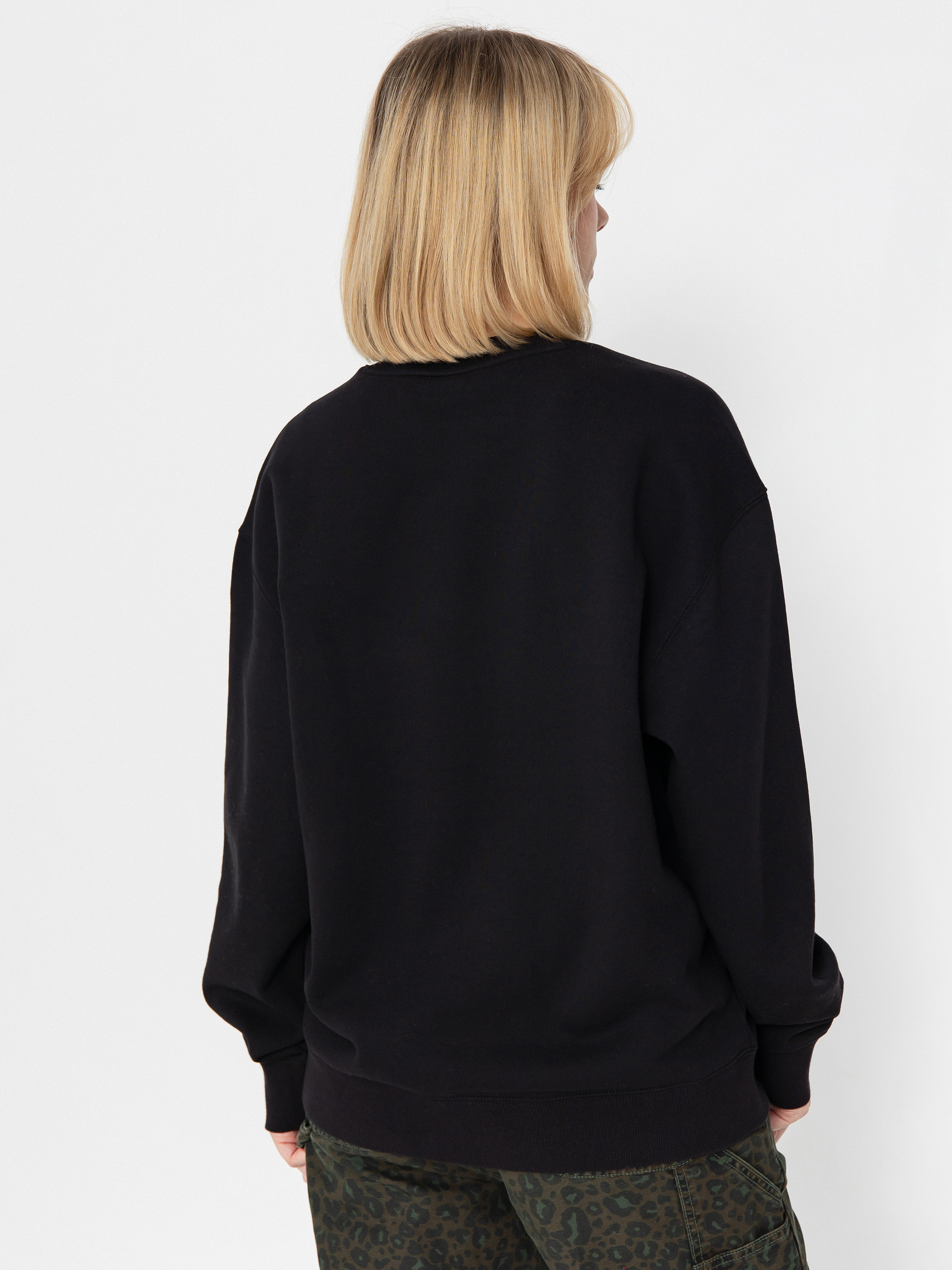 Hanorac Carhartt WIP Rivet Script Wmn (black/silver)