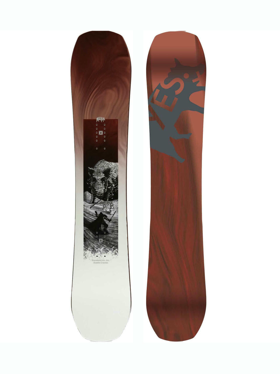 Pentru bărbați Snowboard Yes Standard UnInc. DC XTRM (dark red/black)