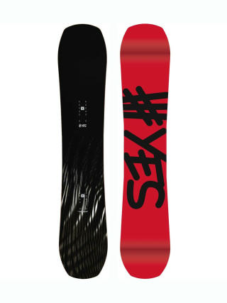 Snowboard Yes Standard (red/black)