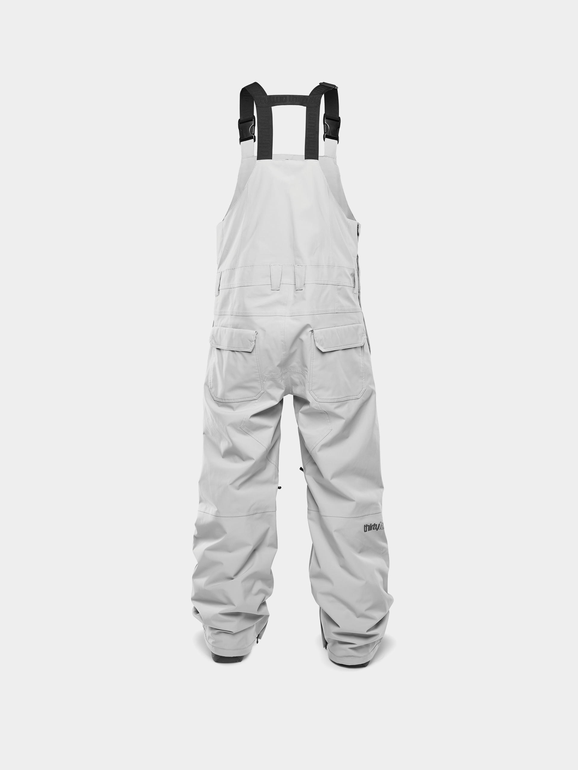 Pentru bărbați Pantaloni pentru snowboard ThirtyTwo Basement Bib (charcoal)