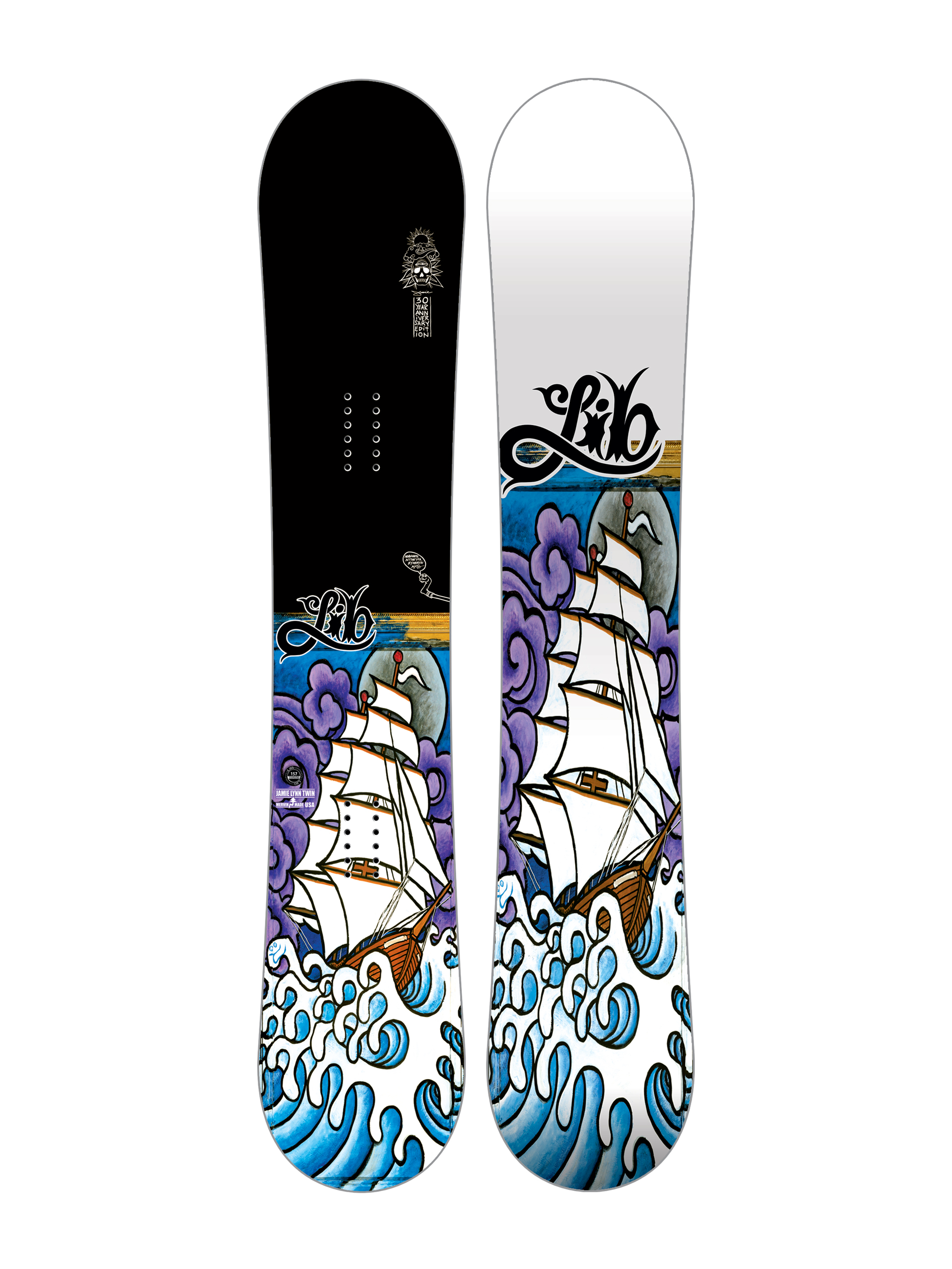 Snowboard Lib Tech Jamie Lynn Twin 30yr