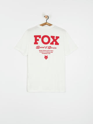 Tricou Fox Speed & Service (optic white)