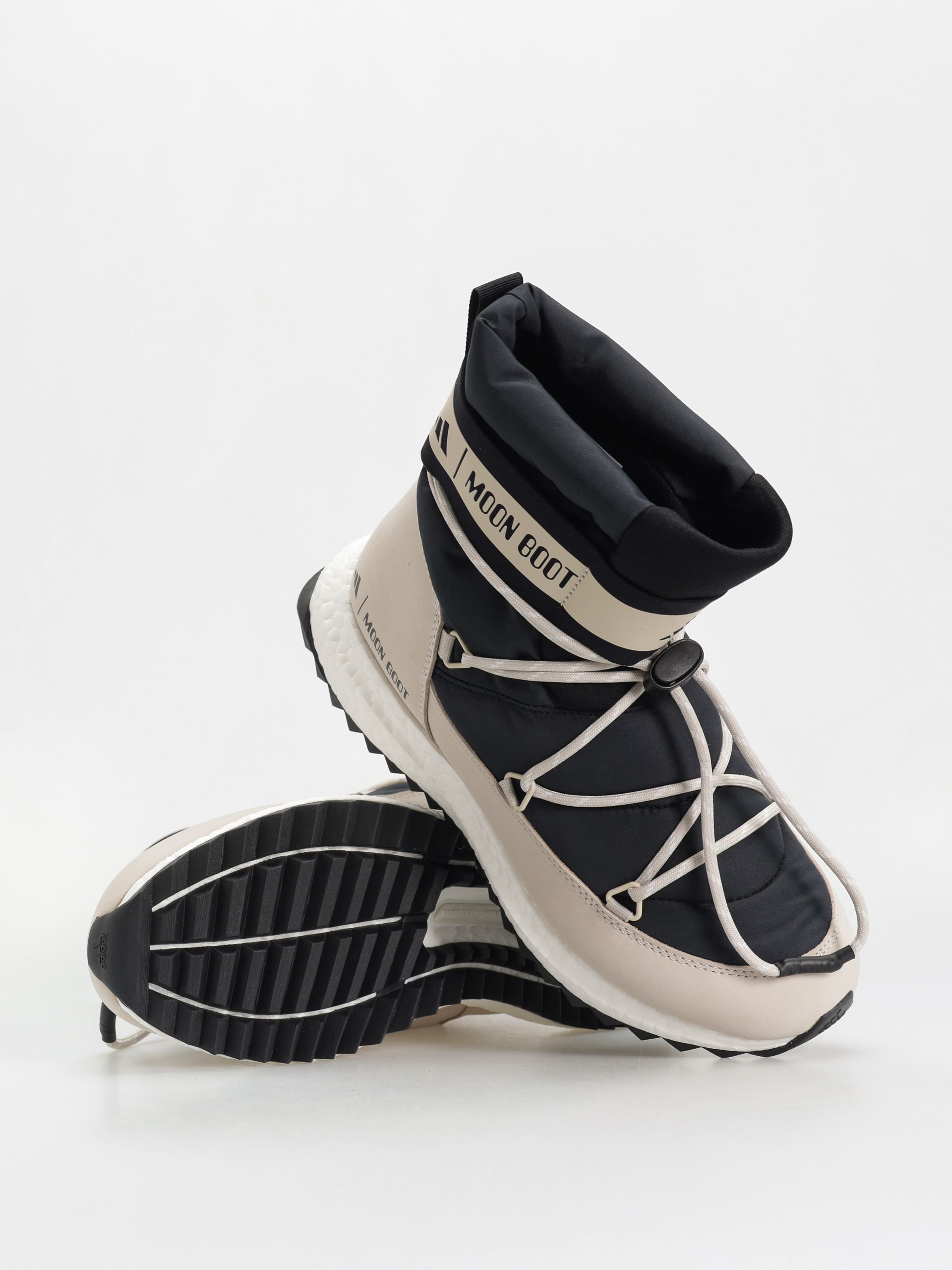 Moon Shop Pantofi adidas Originals Moonboost High - negru, bej (cblack
