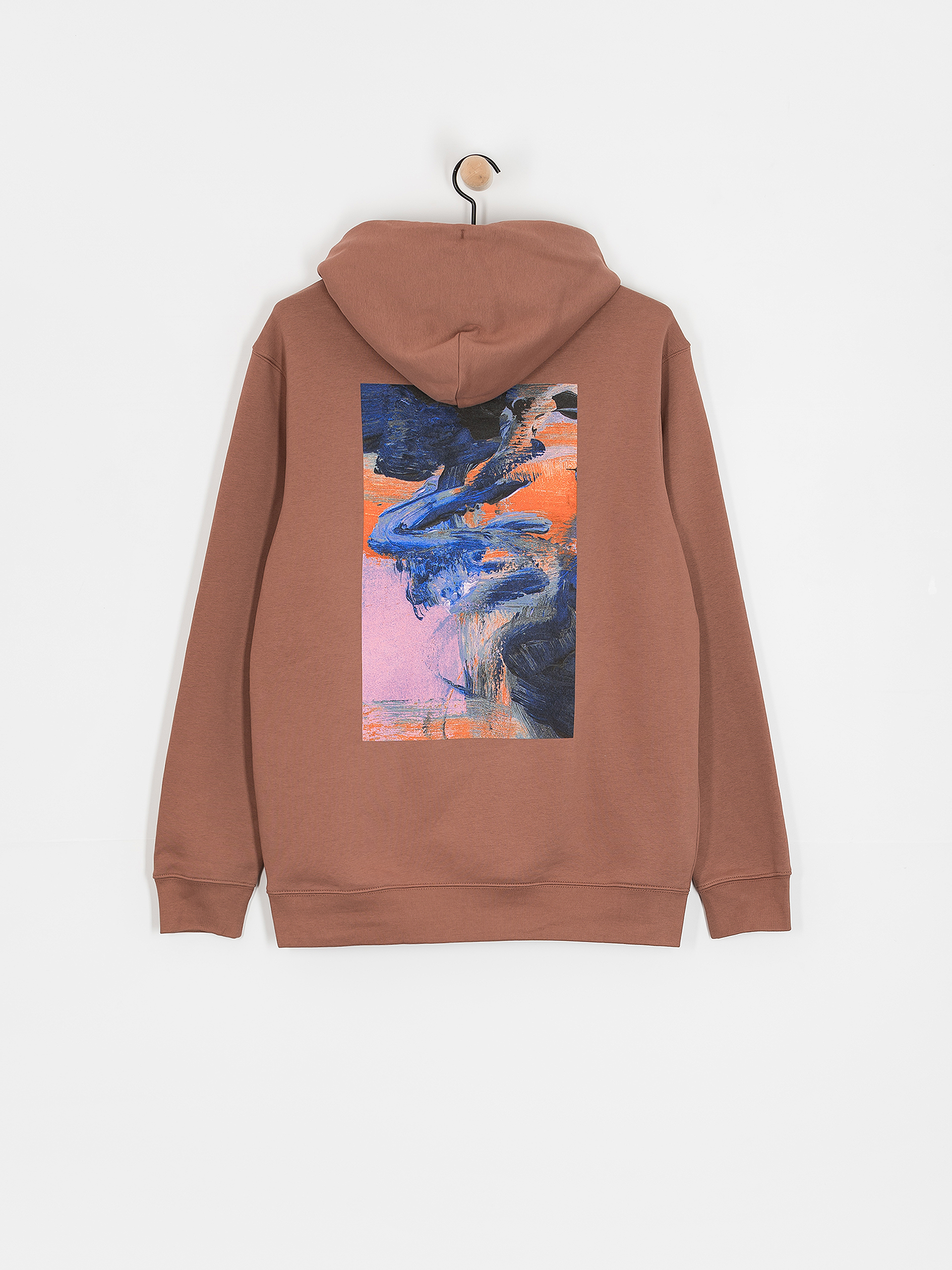 Hanorac cu glugă Poetic Collective Painting HD (brown)