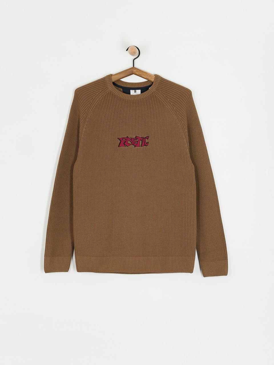 Hanorac Poetic Collective Graff Knitted Crewneck (brown)