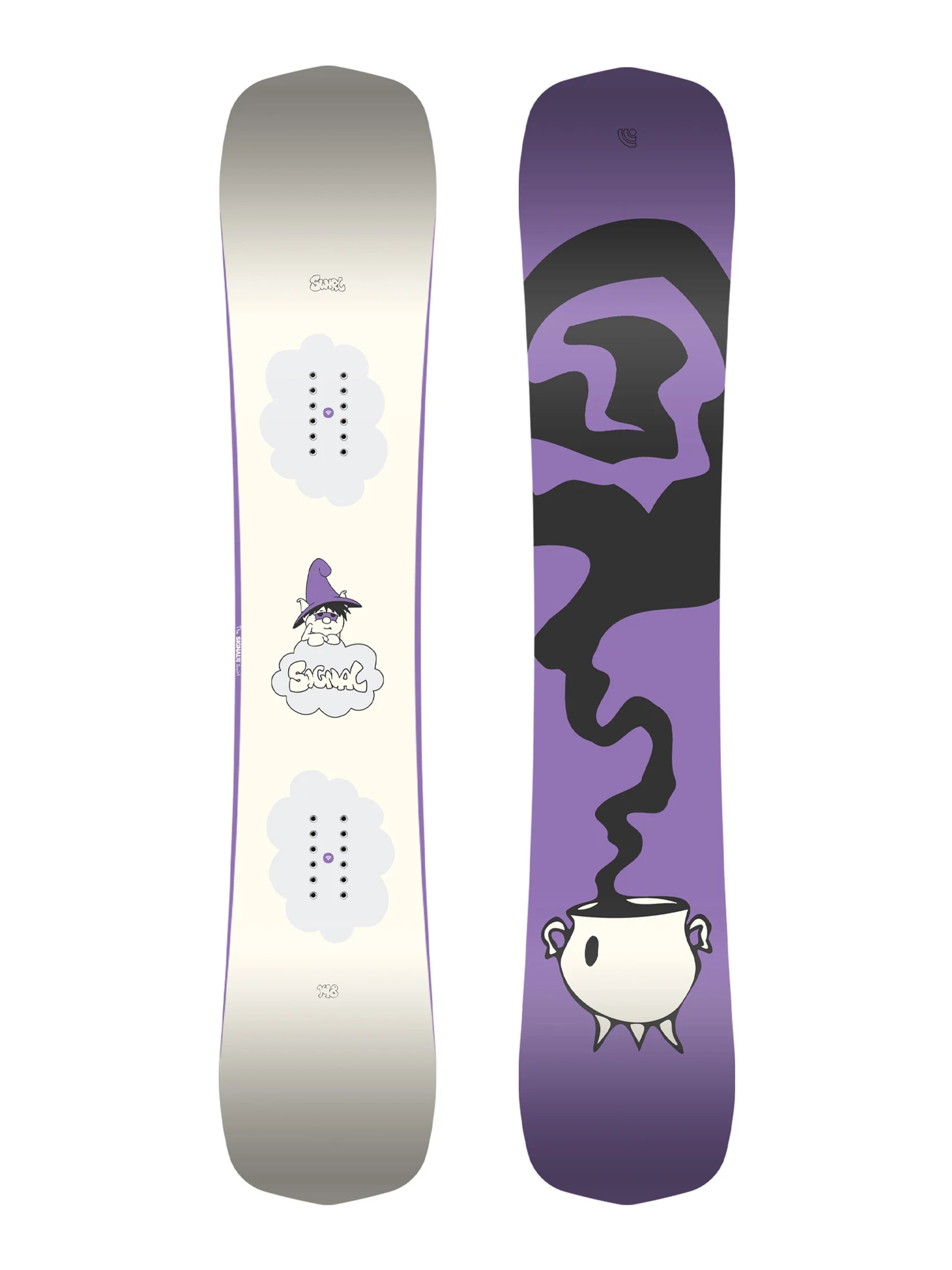Snowboard Signal Swirl