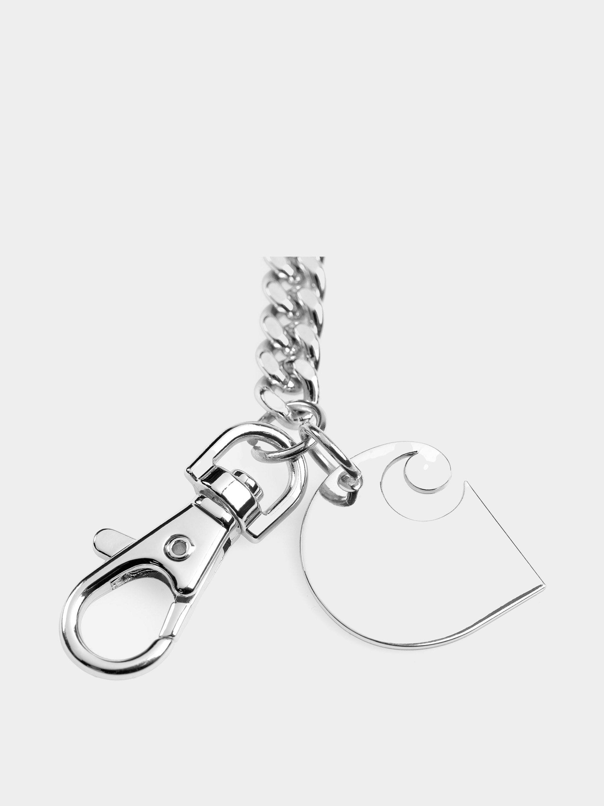 Breloc Carhartt WIP Cuban Link (silver)