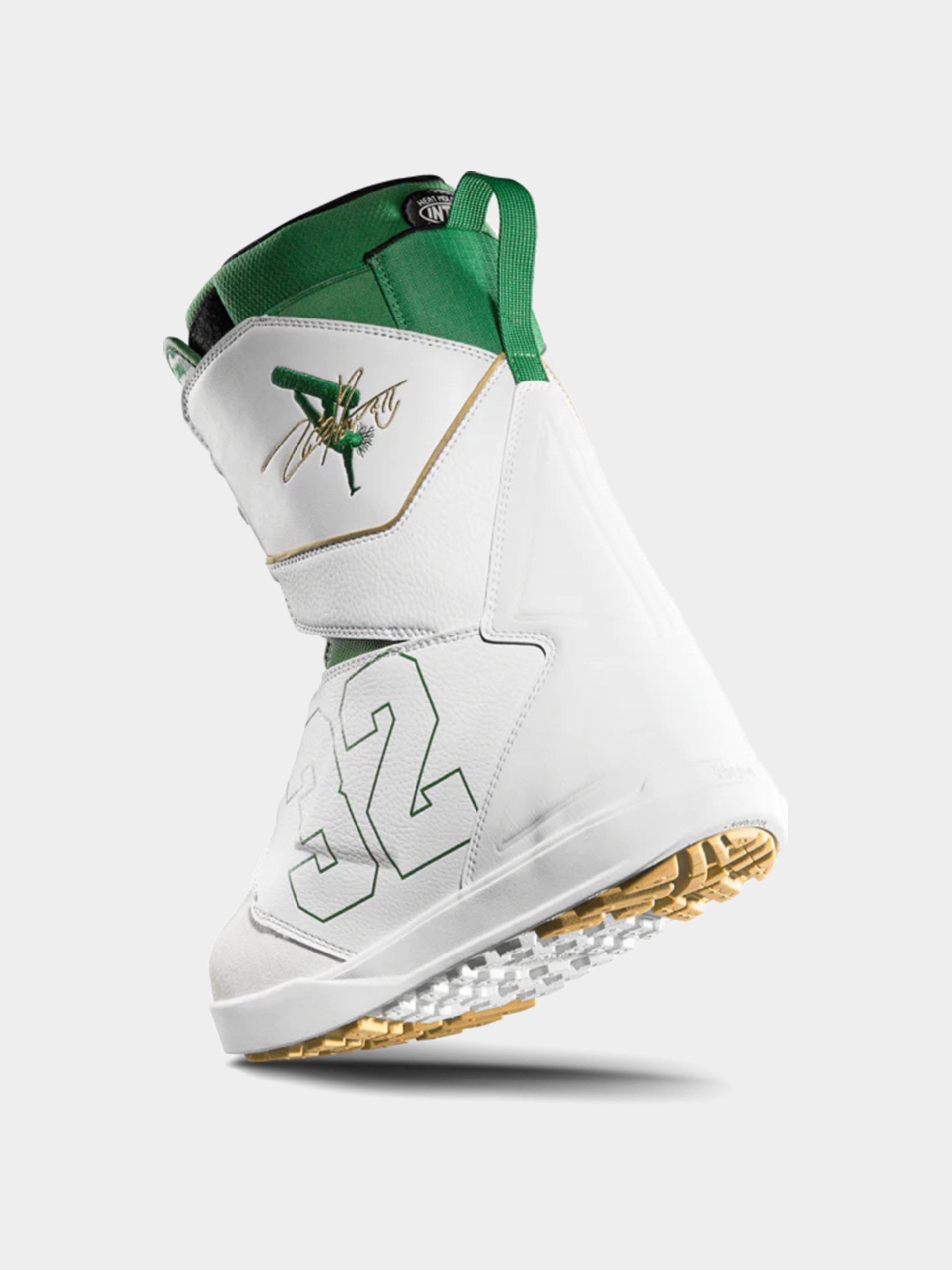 Pentru bărbați Încălțăminte pentru snowboard ThirtyTwo Lashed Double Boa Powell (white/green)