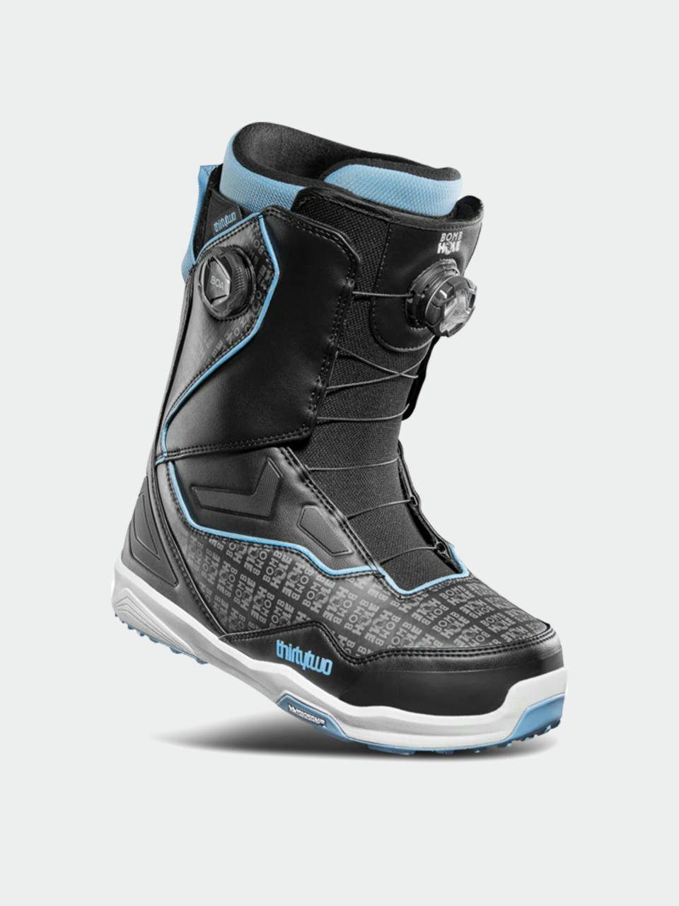 Pentru bărbați Încălțăminte pentru snowboard ThirtyTwo Tm 2 Double Boa Bomb Hole (black/blue/white)