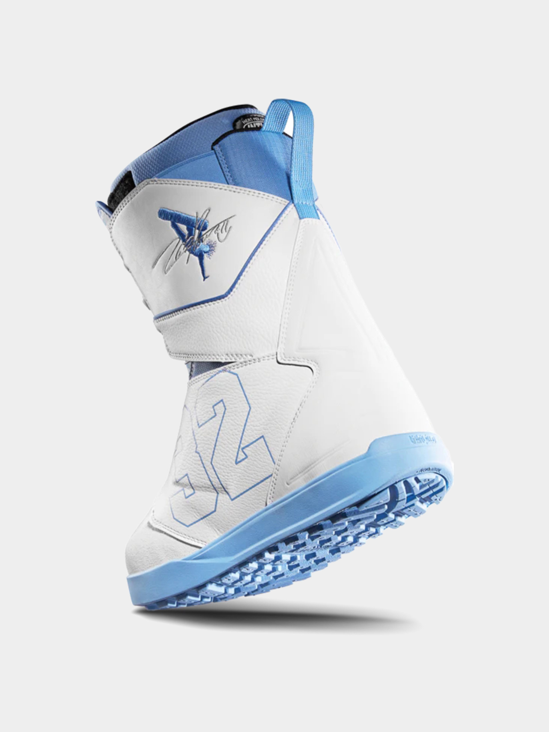 Pentru bărbați Încălțăminte pentru snowboard ThirtyTwo Lashed Double Boa Powell (white/blue)