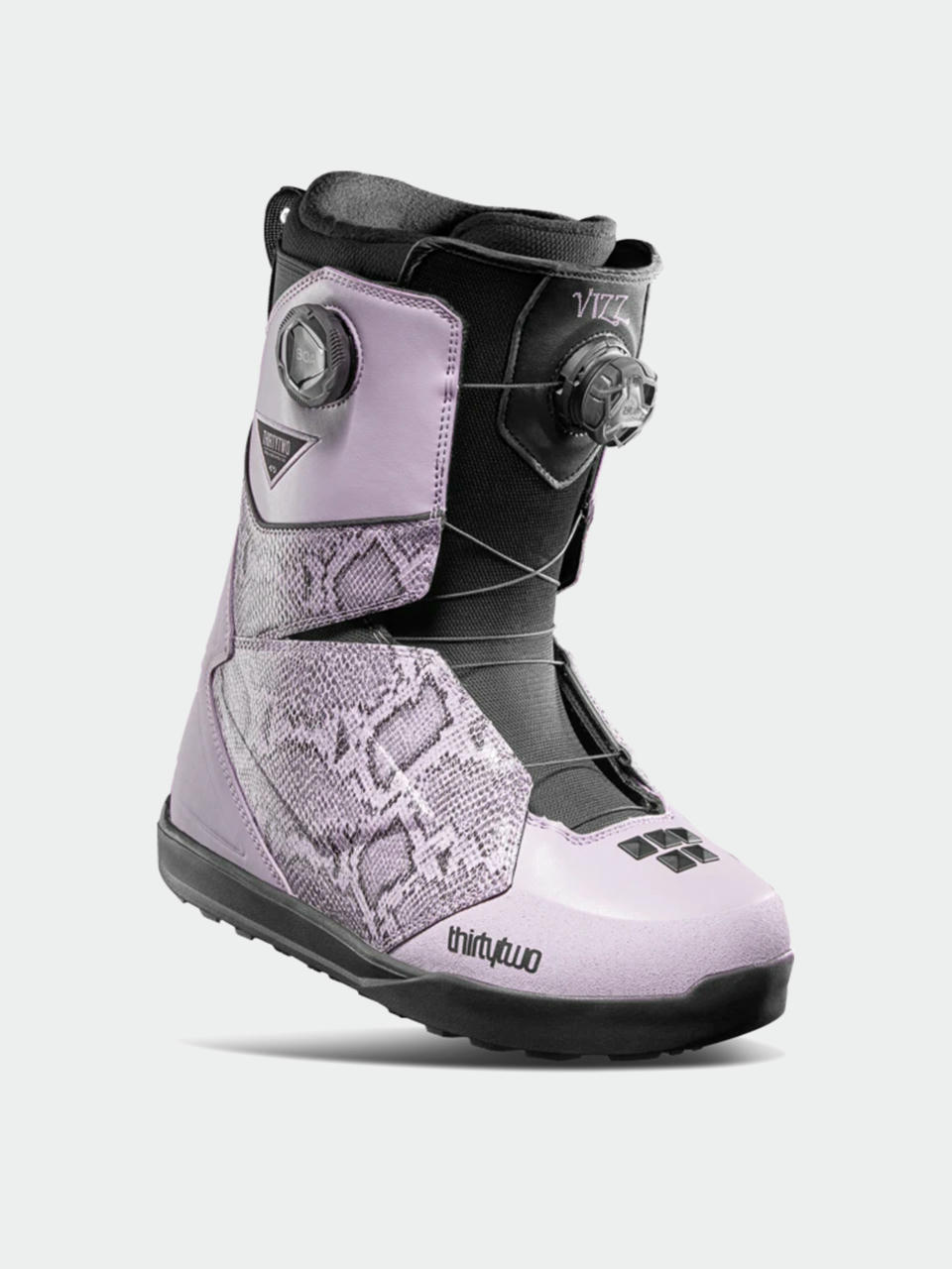 Pentru bărbați Încălțăminte pentru snowboard ThirtyTwo Lashed Double Boa Vizz (lavender)