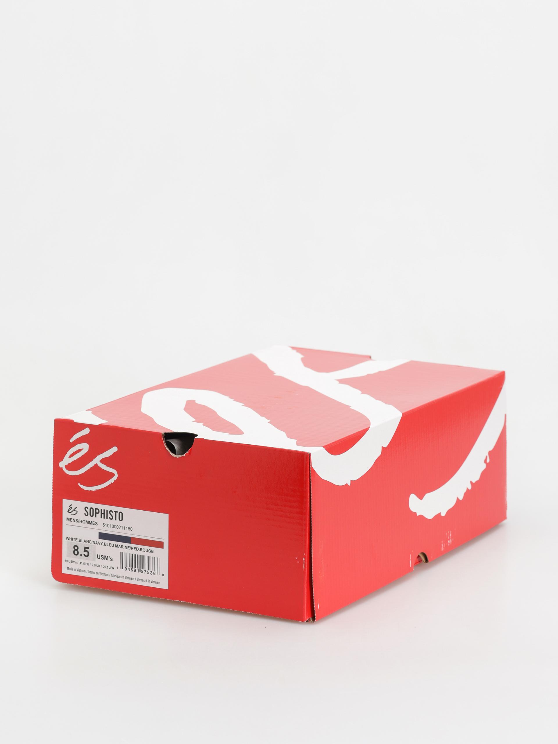 Pantofi eS Sophisto (white/navy/red)