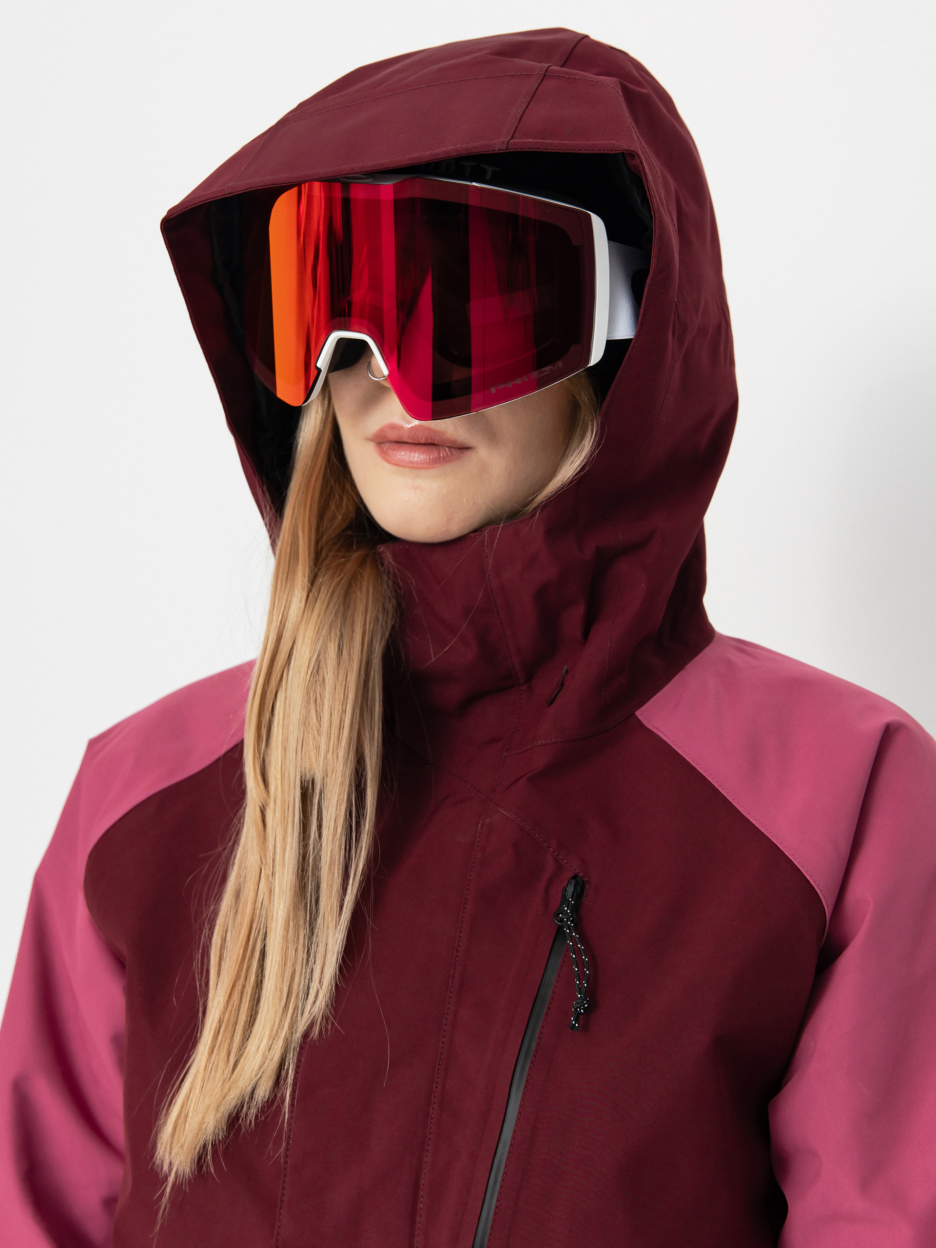 Pentru femei Geacă de snowboard Volcom V.Co Aris Ins Gore (burgundy)