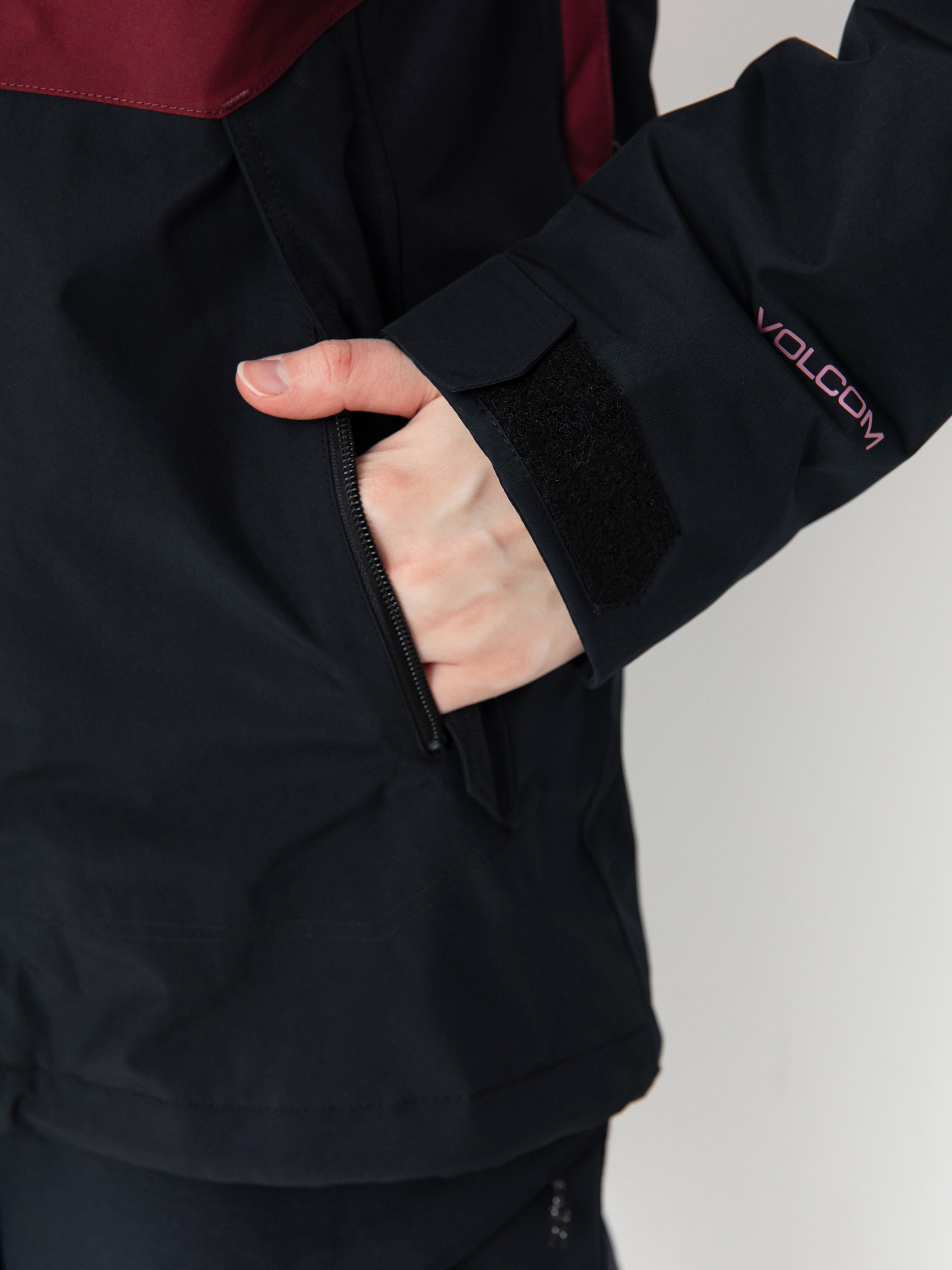 Pentru femei Geacă de snowboard Volcom V.Co Aris Ins Gore (burgundy)