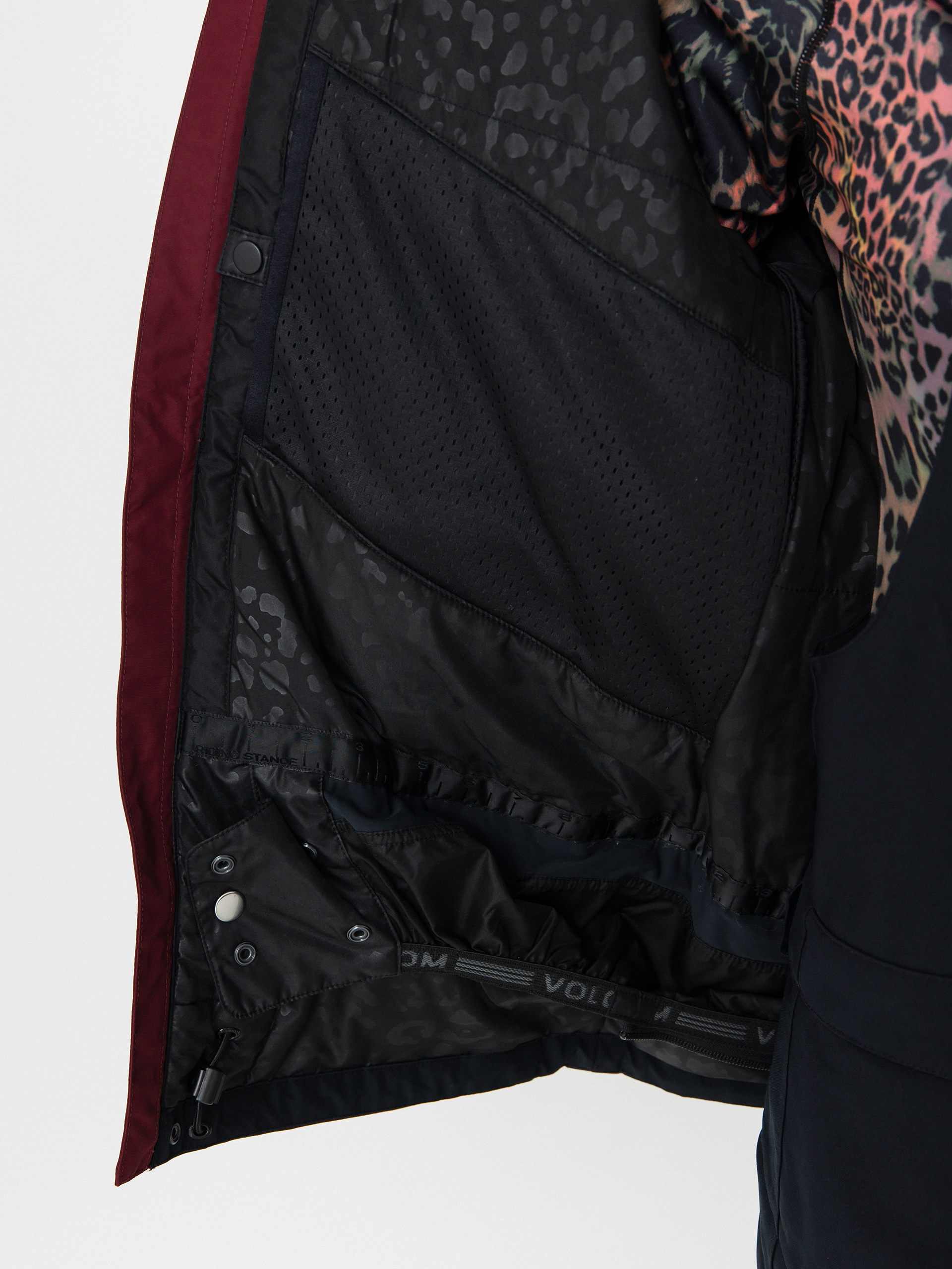 Pentru femei Geacă de snowboard Volcom V.Co Aris Ins Gore (burgundy)