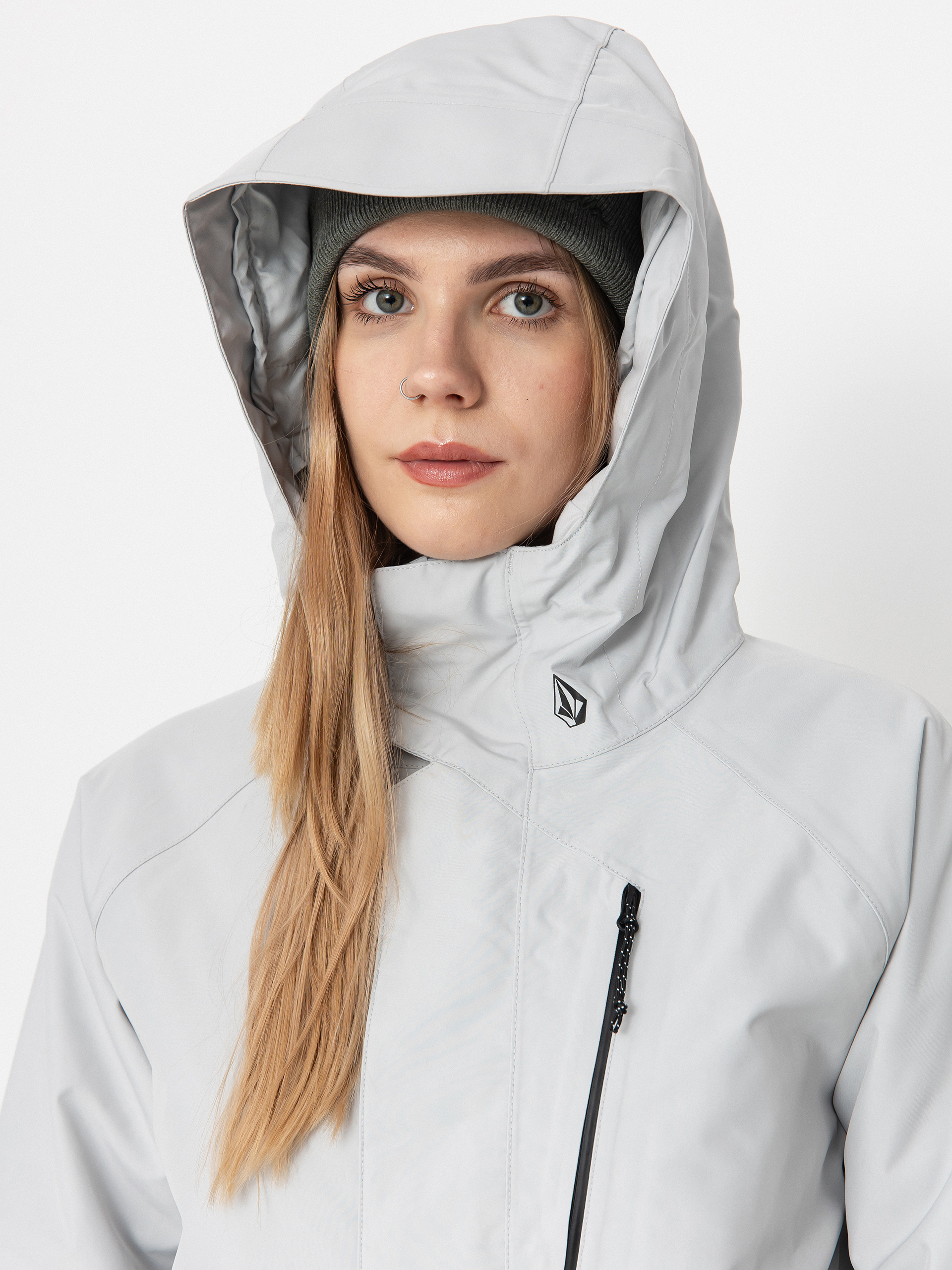 Pentru femei Geacă de snowboard Volcom V.Co Aris Ins Gore (cloud grey)
