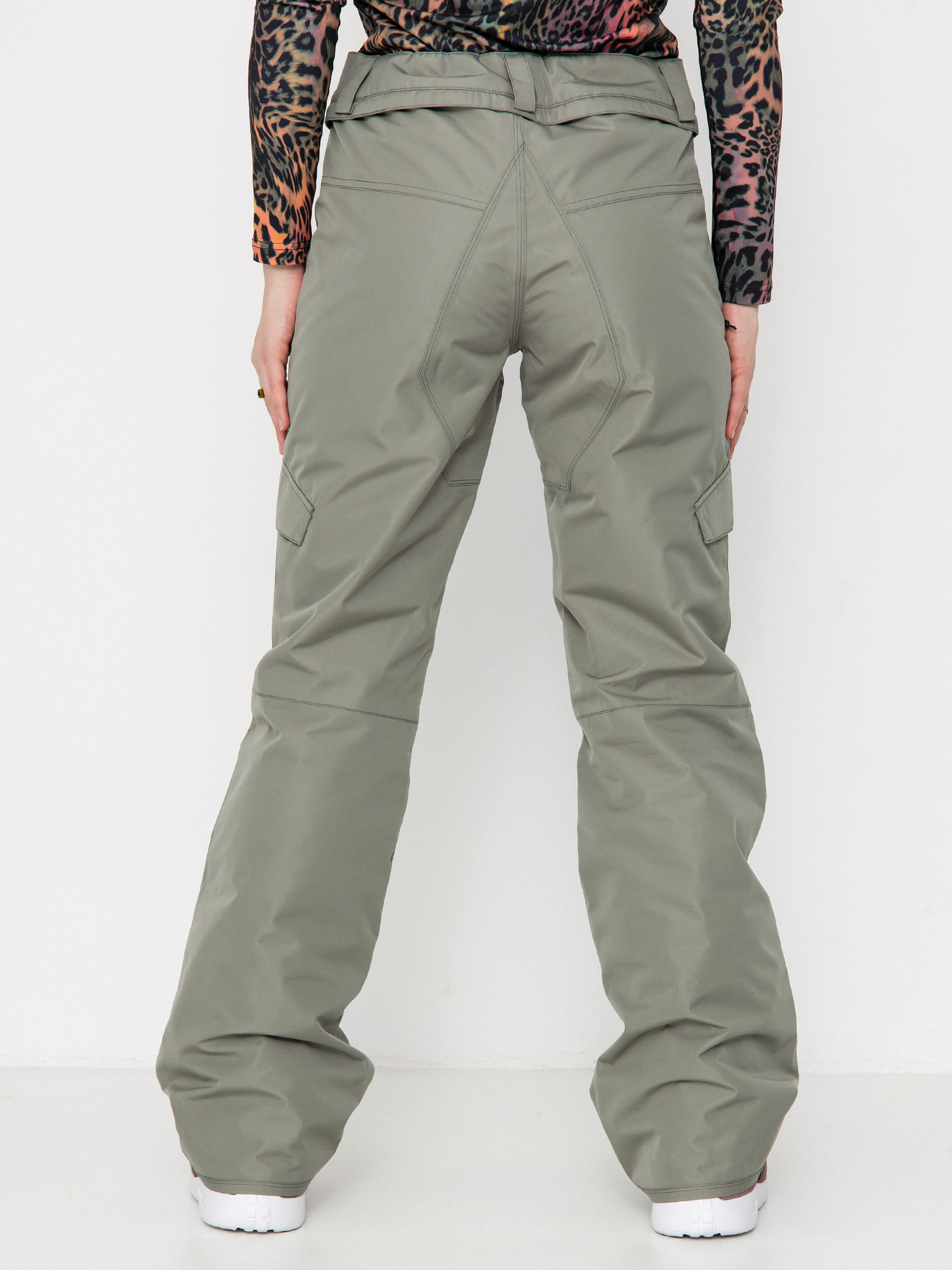Pentru femei Pantaloni pentru snowboard Volcom Bridger Ins (lichen green)