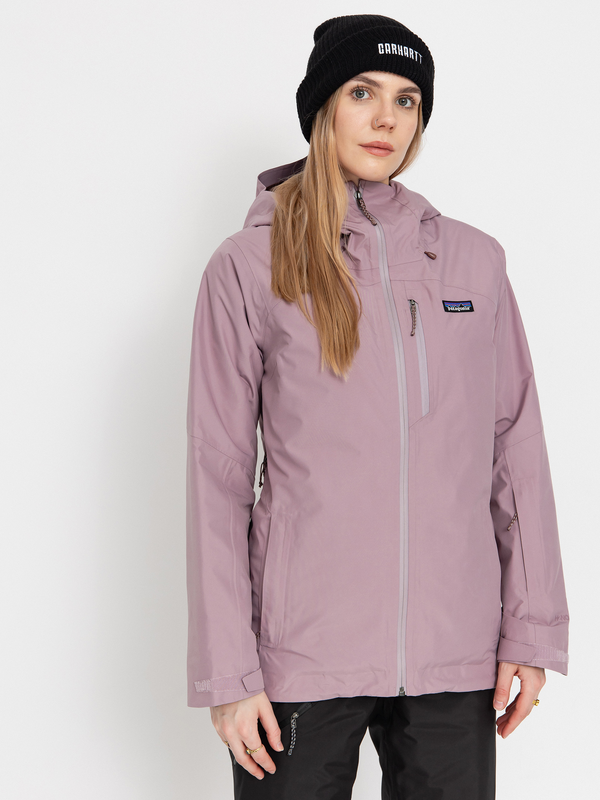 Pentru femei Geacă Patagonia Insulated Powder Town (stormy mauve)