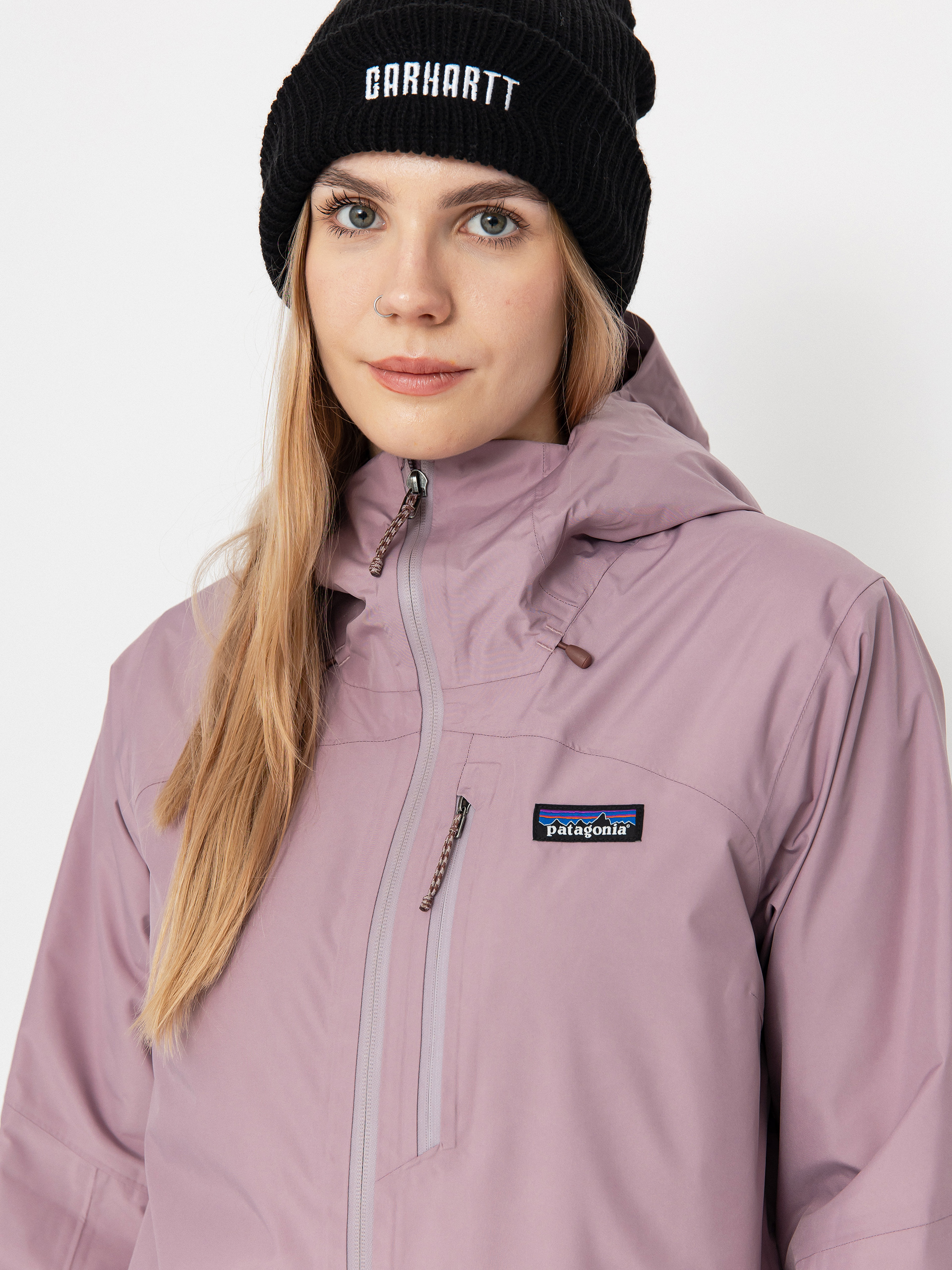 Pentru femei Geacă Patagonia Insulated Powder Town (stormy mauve)