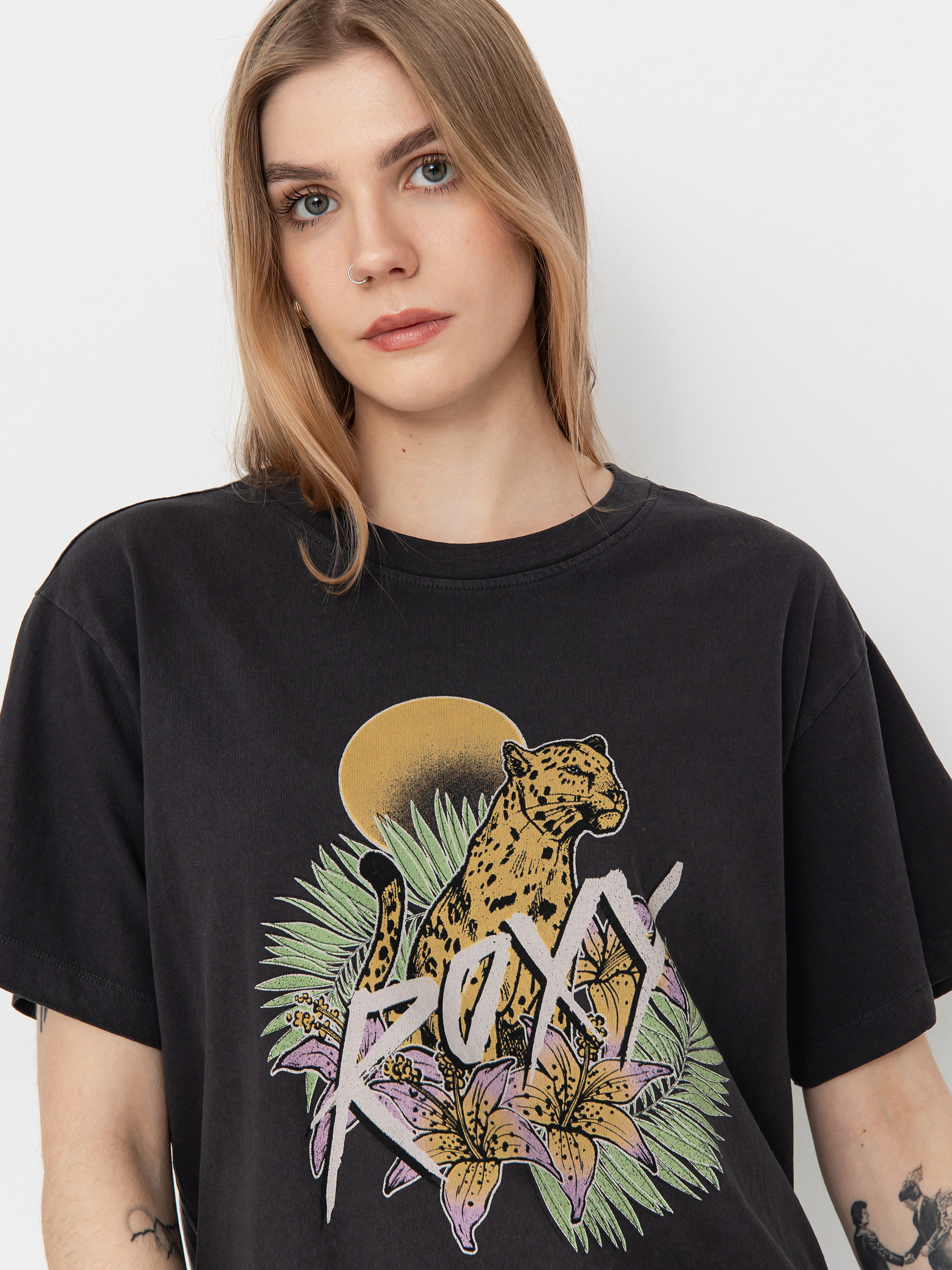 Tricou Roxy To The Sun C Wmn (phantom)