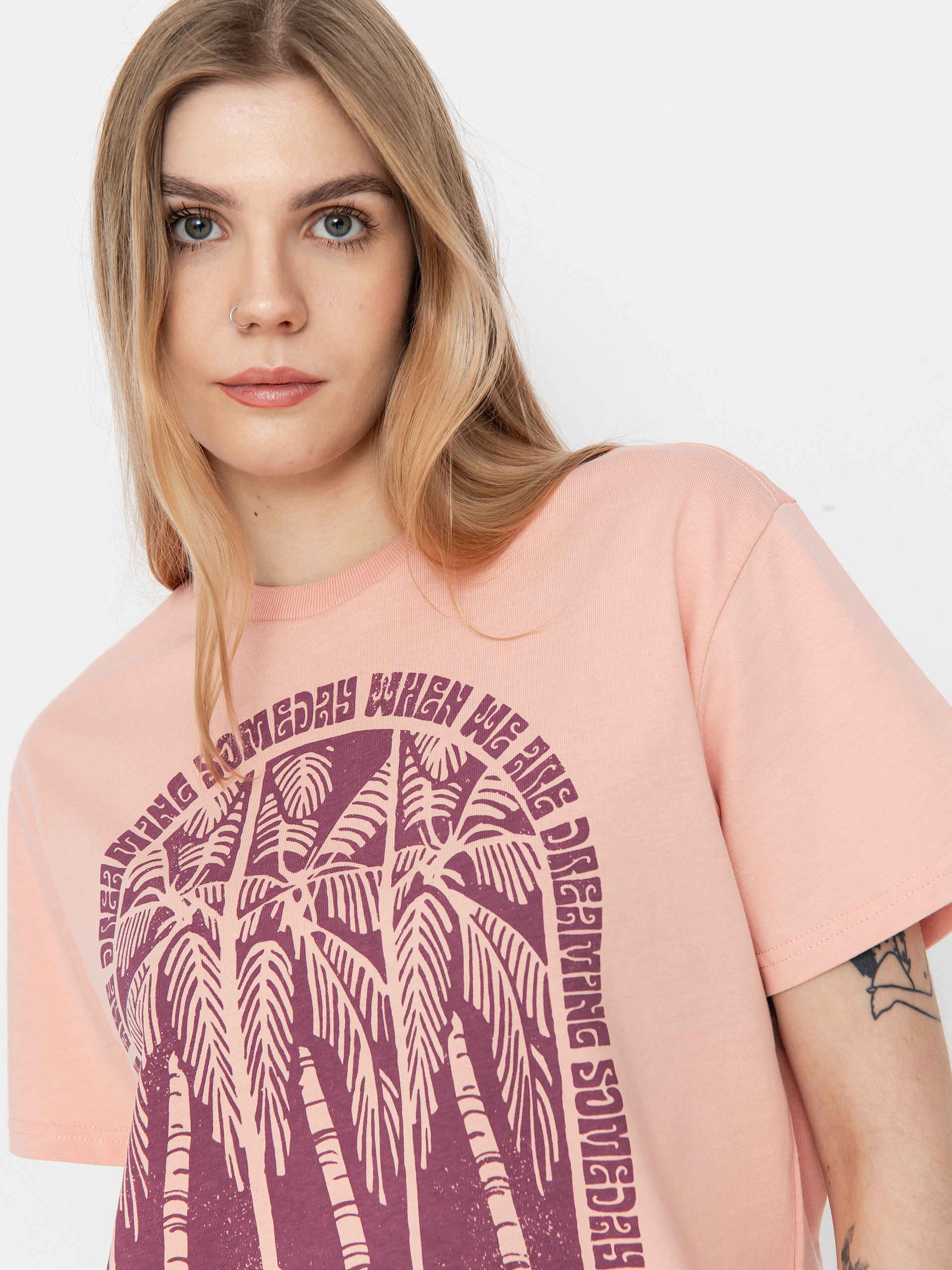 Tricou Billabong Someday Dreams Wmn (dusty peach)
