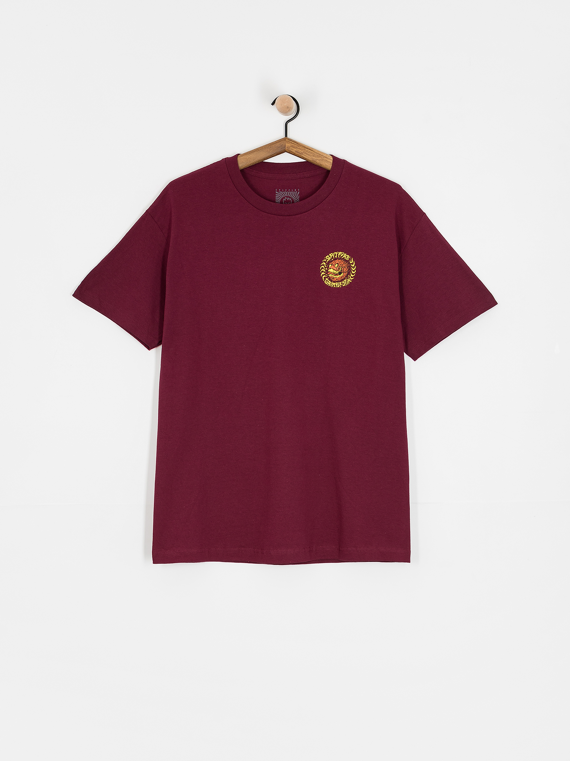 Tricou Spitfire Flying Grimple (burgundy)