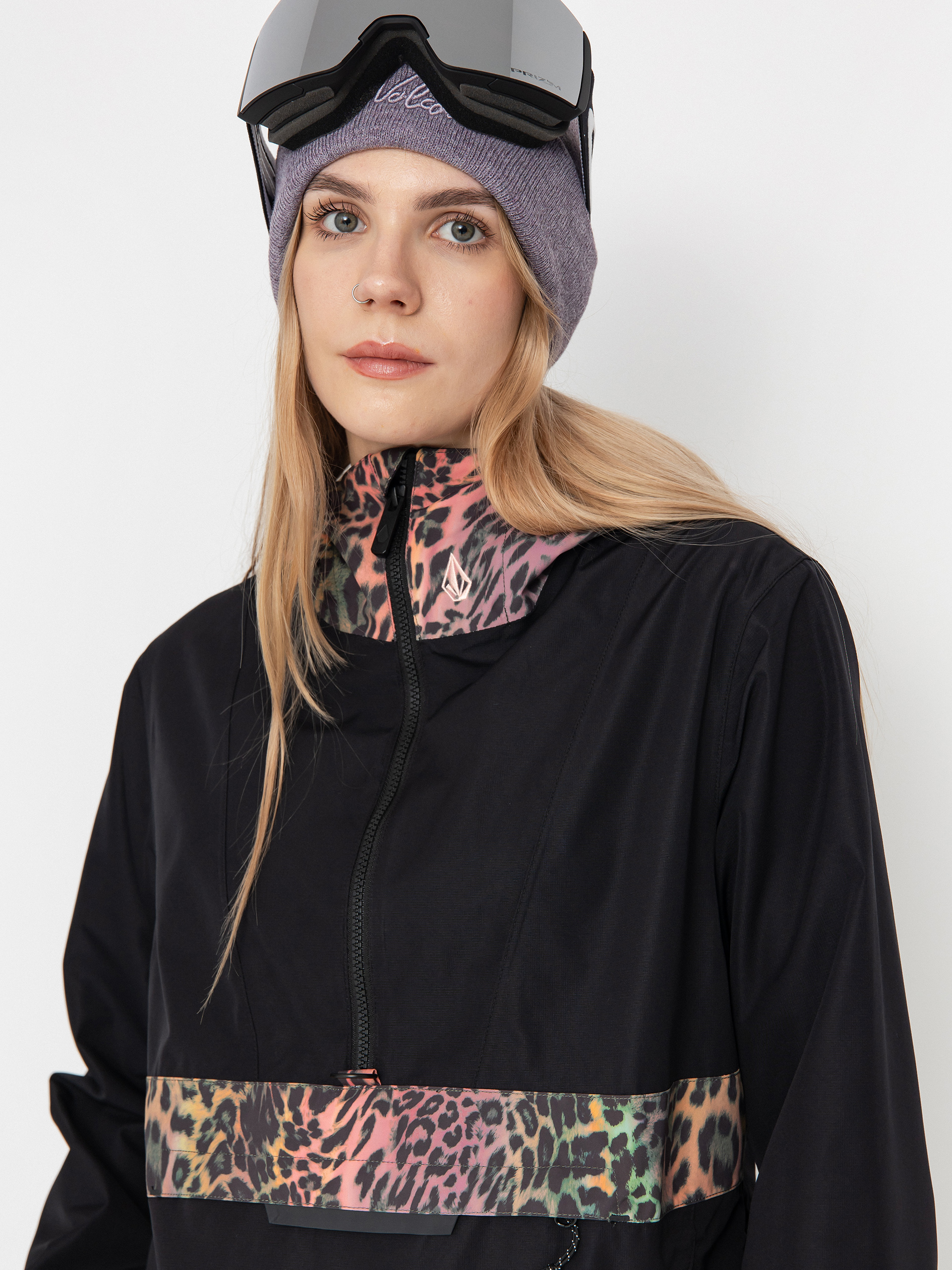 Pentru femei Geacă de snowboard Volcom Ashfield Pullover (black)