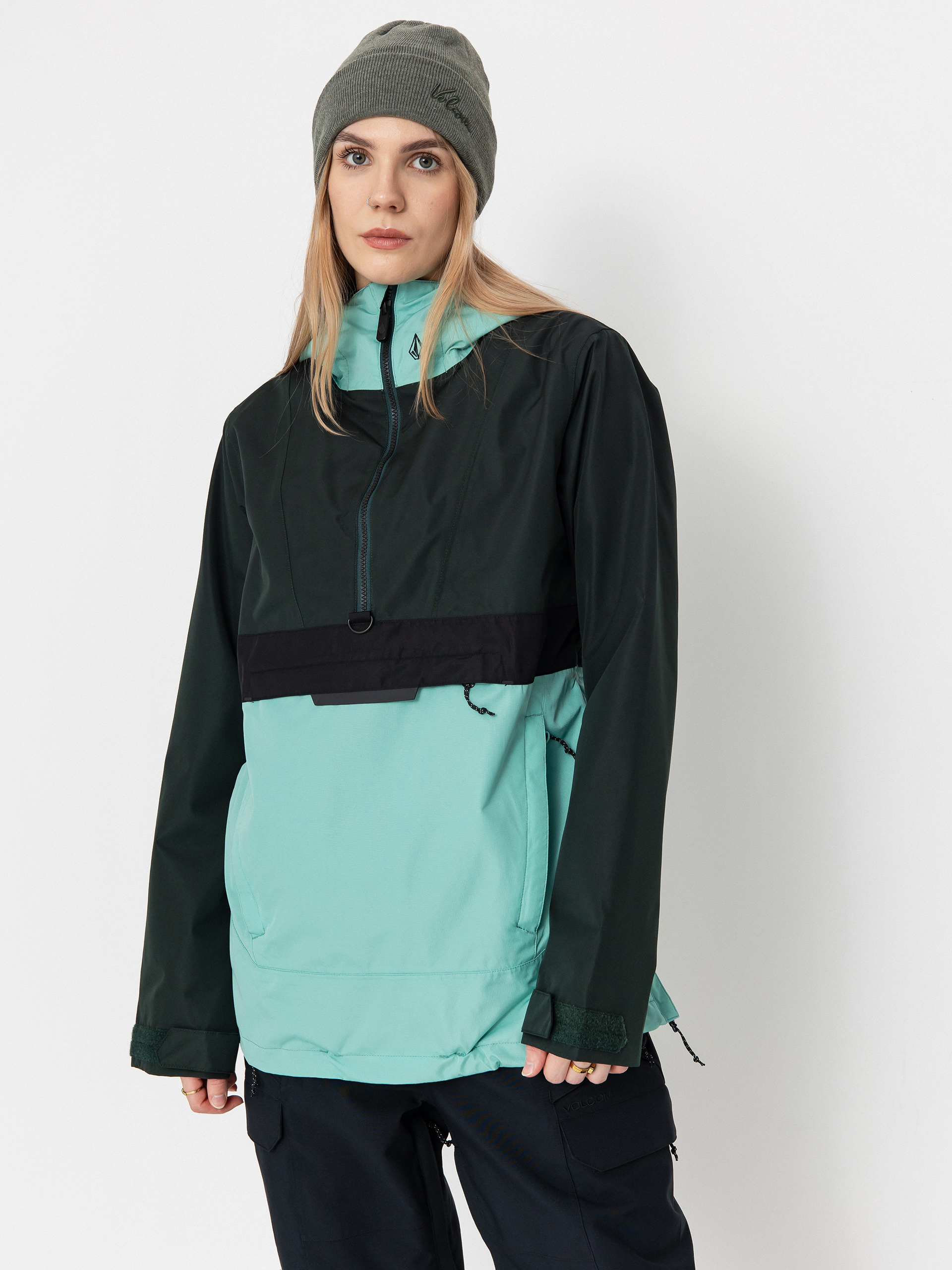 Pentru femei Geacă de snowboard Volcom Ashfield Pullover (wasabi)
