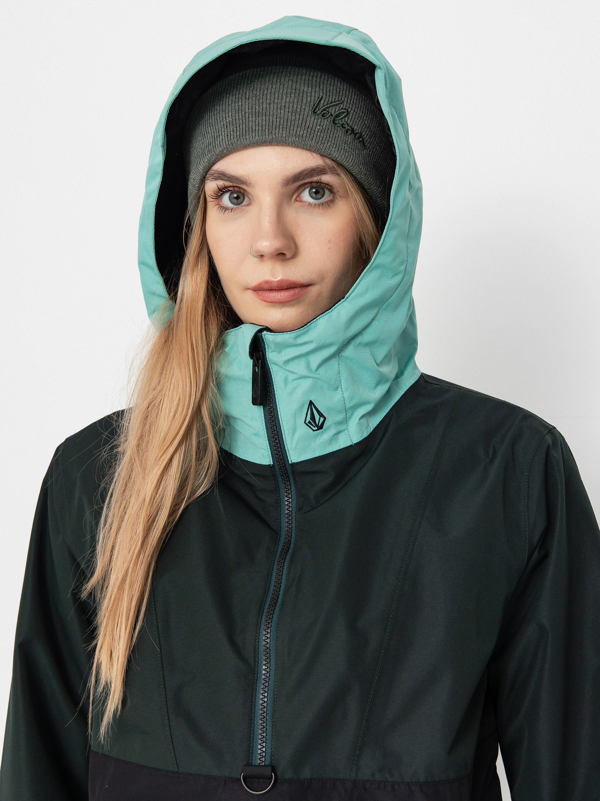 Pentru femei Geacă de snowboard Volcom Ashfield Pullover (wasabi)